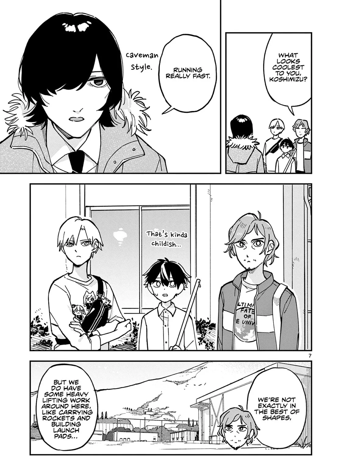 After School, We Wander in Space. Chapter 21 page 13 - 