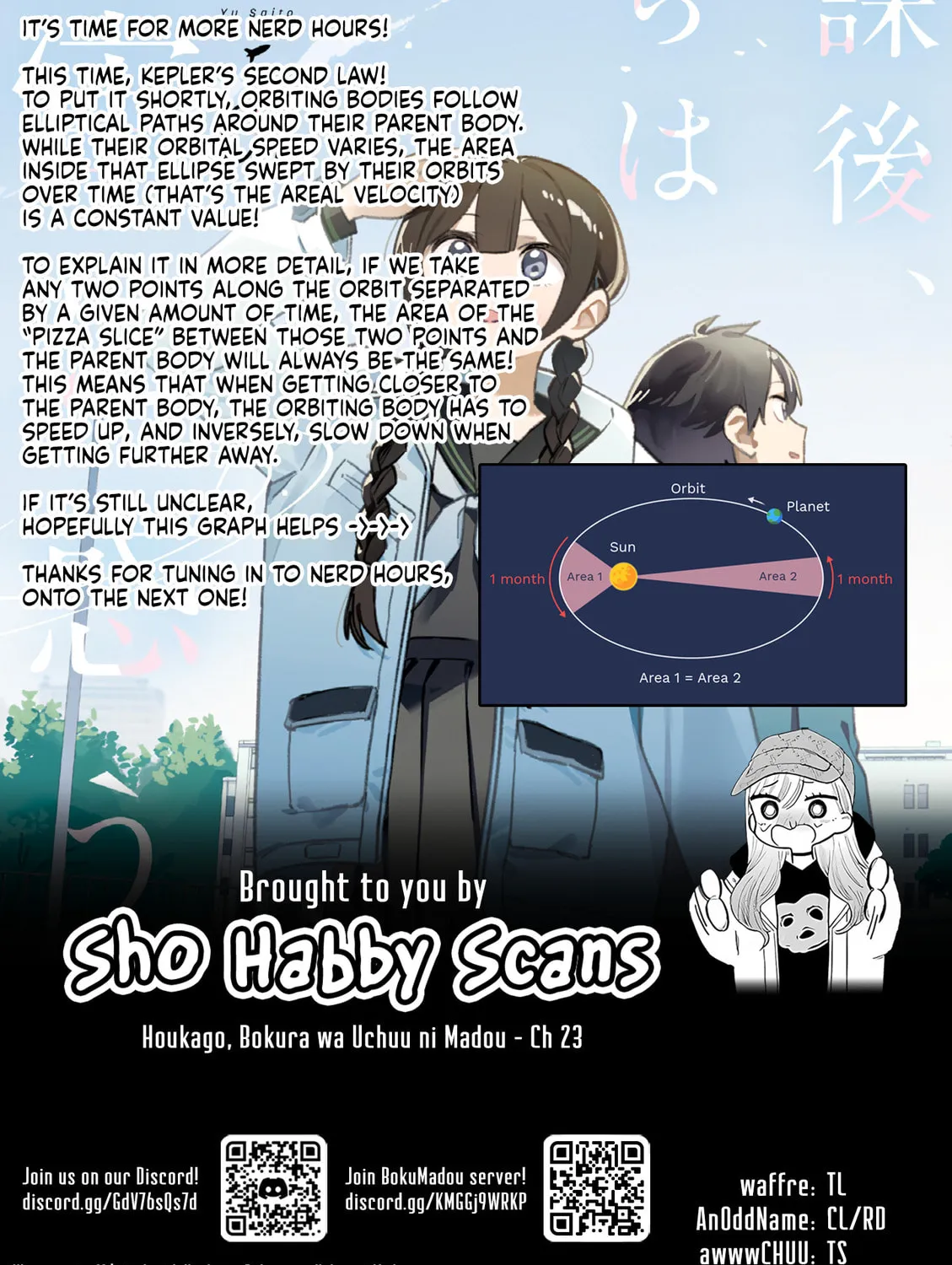 After School, We Wander in Space. Chapter 23 page 21 - 