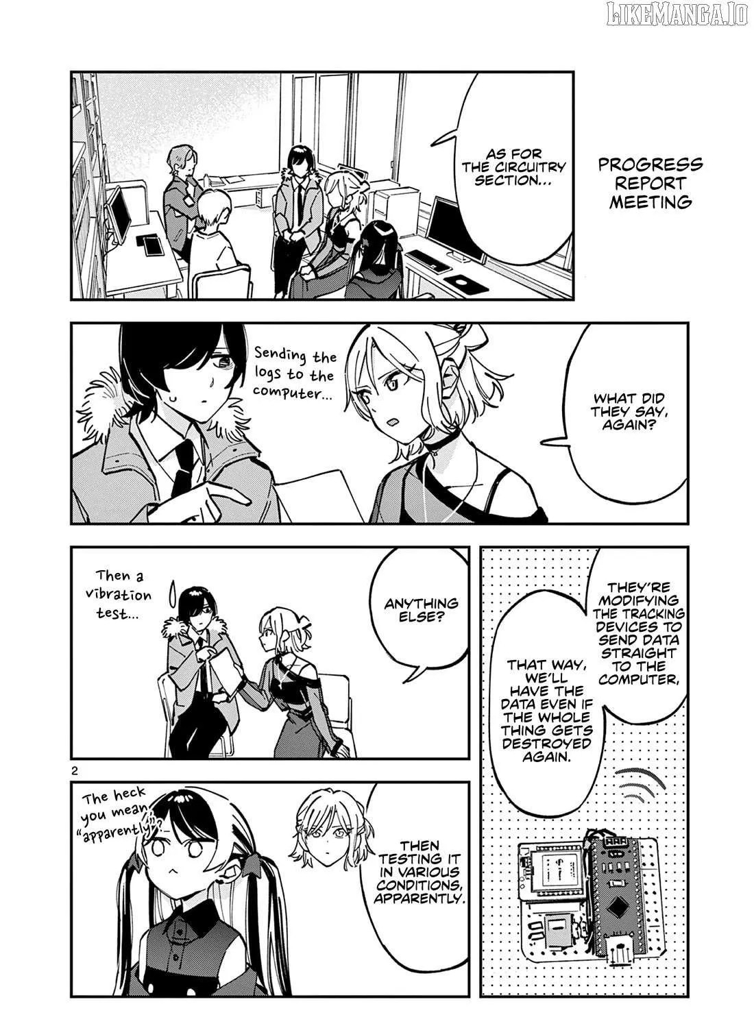 After School, We Wander in Space. Chapter 26 page 3 - 