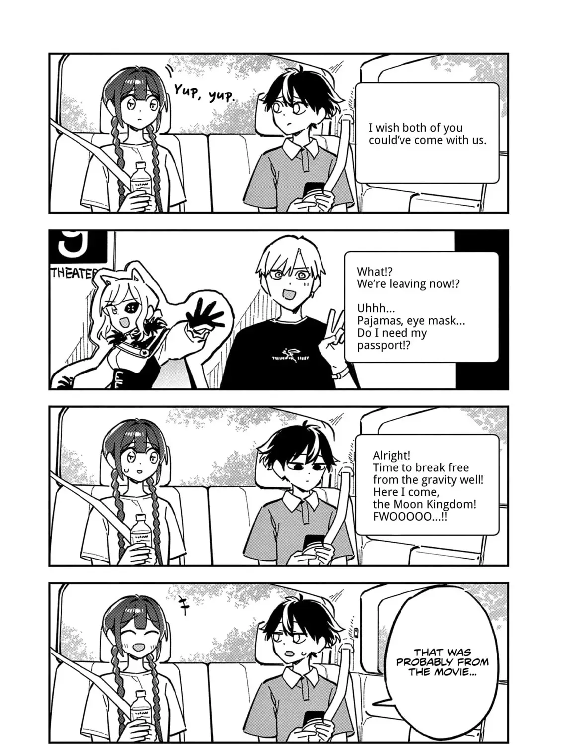After School, We Wander in Space. Chapter 3.2 page 27 - 