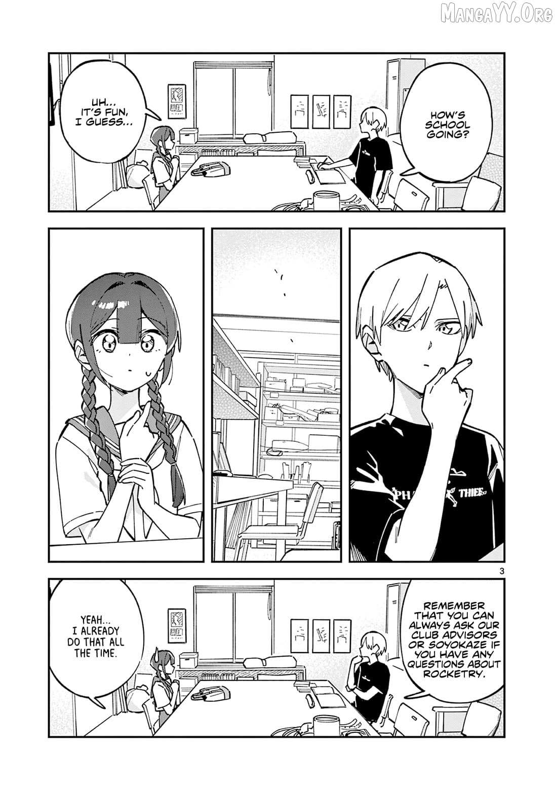 After School, We Wander in Space. Chapter 36 page 4 - 