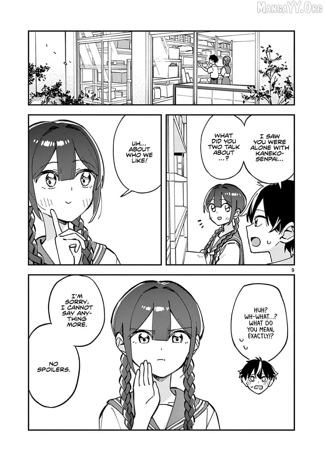 After School, We Wander in Space. Chapter 36 page 10 - 
