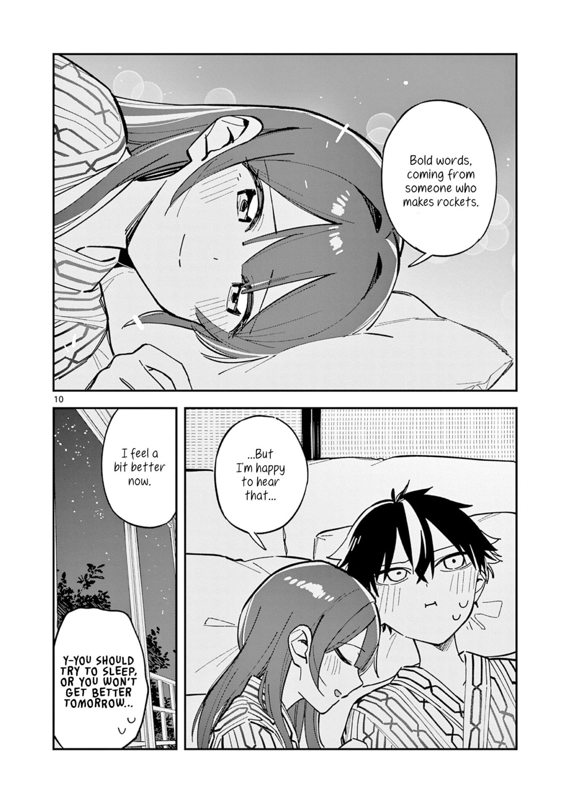 After School, We Wander in Space. Chapter 40 page 10 - 