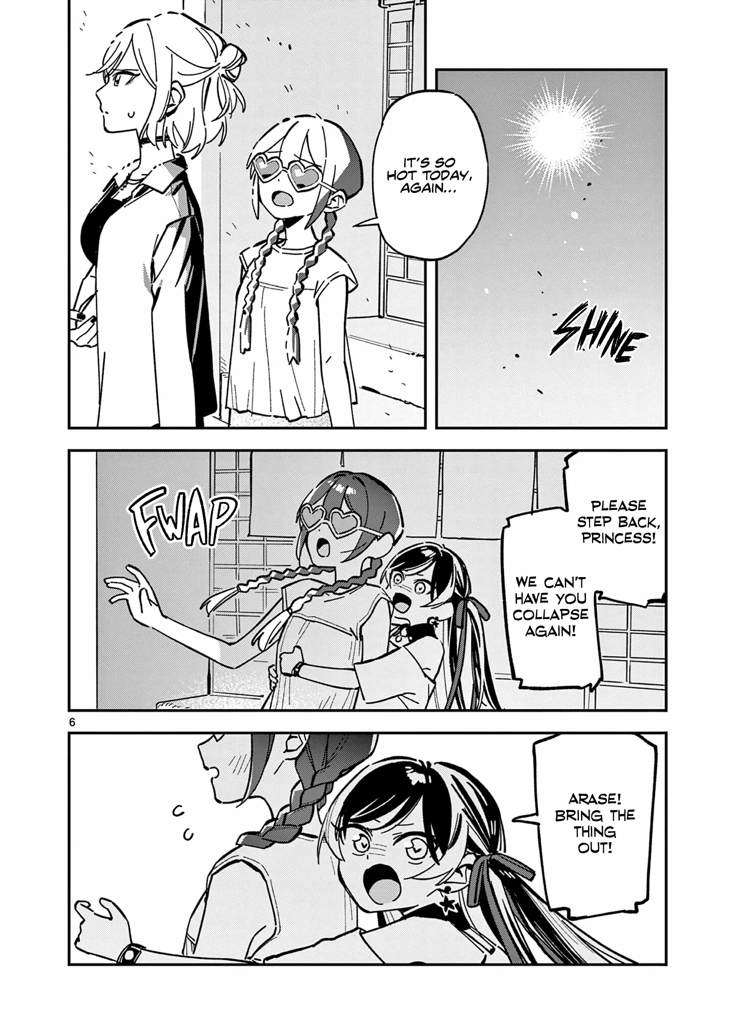 After School, We Wander in Space. Chapter 41 page 6 - 