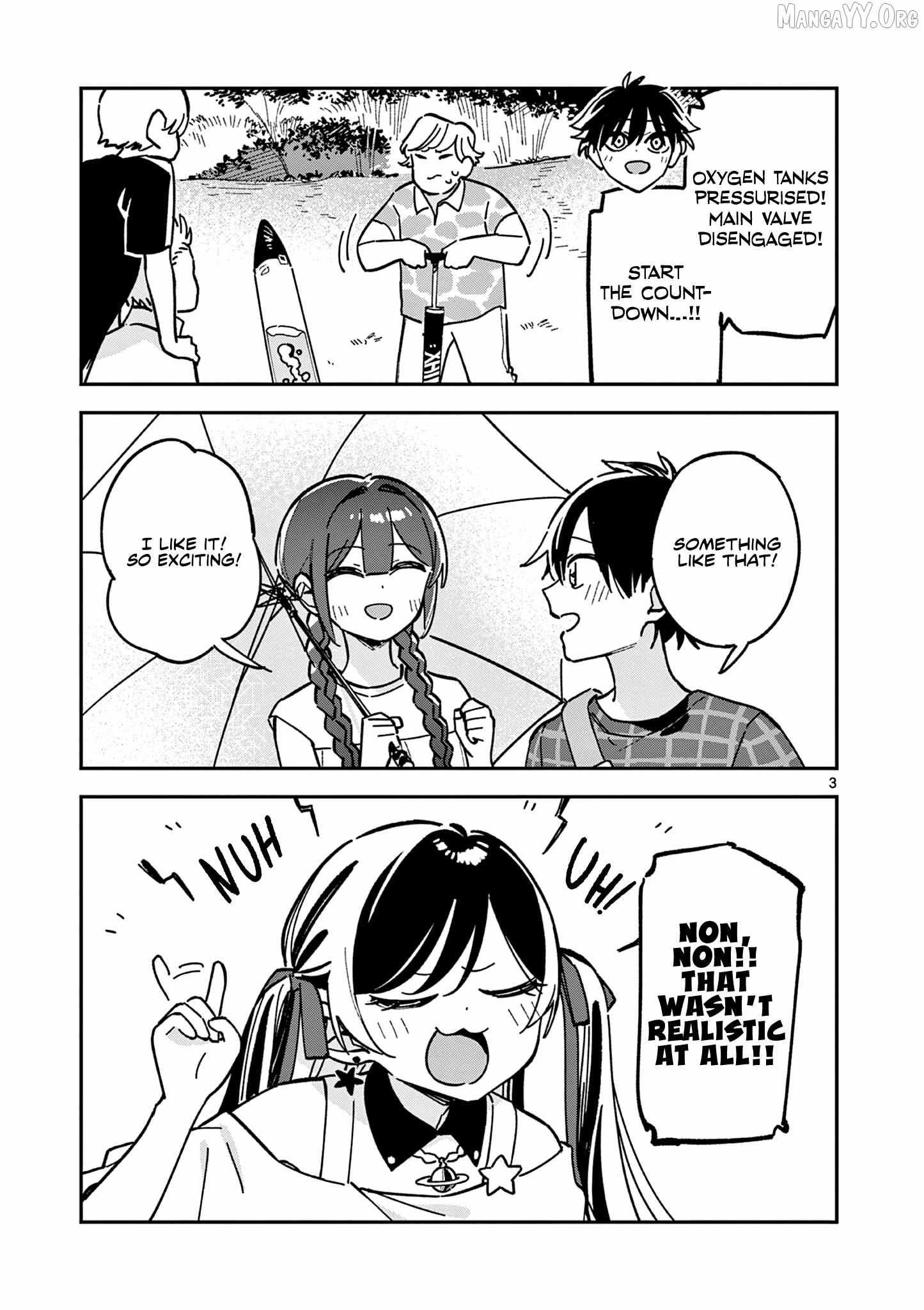 After School, We Wander in Space. Chapter 42 page 3 - 