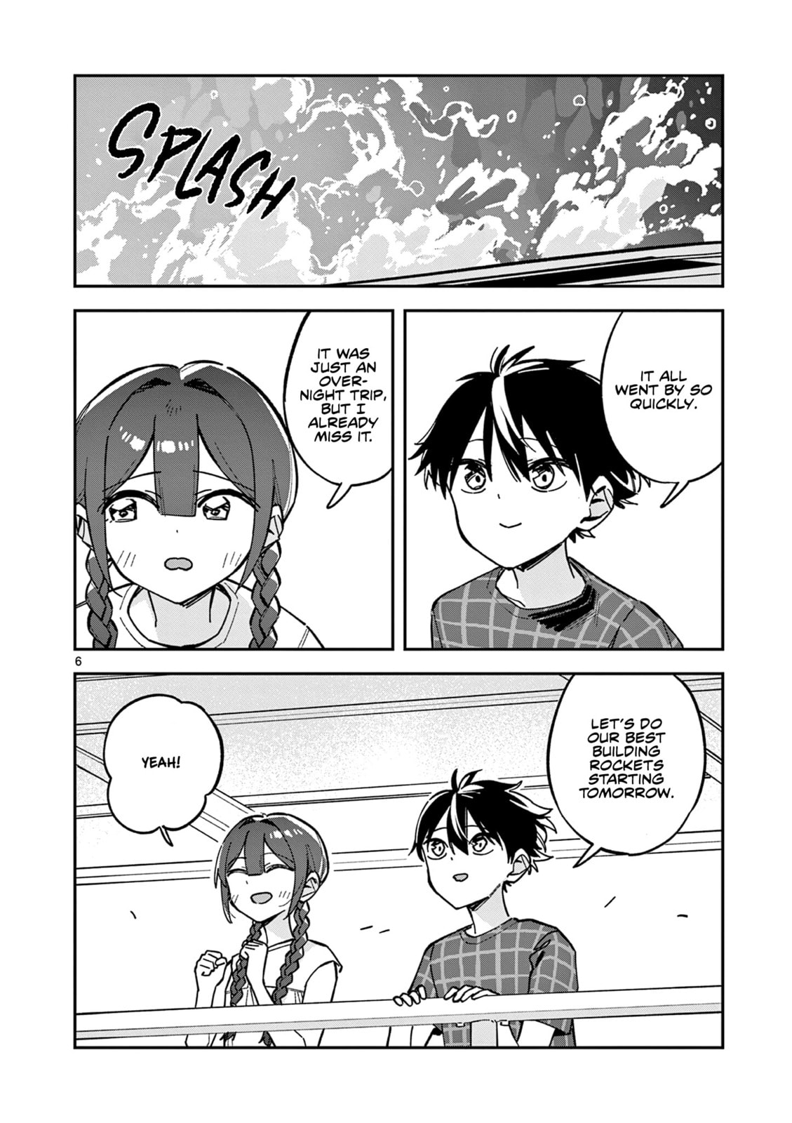 After School, We Wander in Space. Chapter 43 page 6 - 