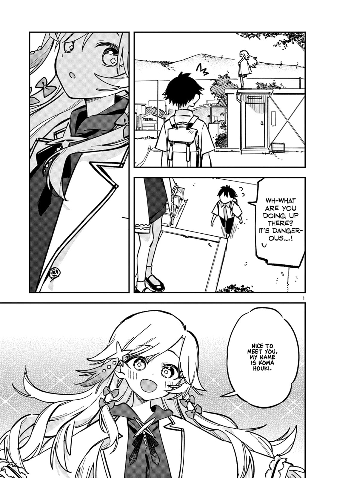 After School, We Wander in Space. Chapter 44 page 1 - 