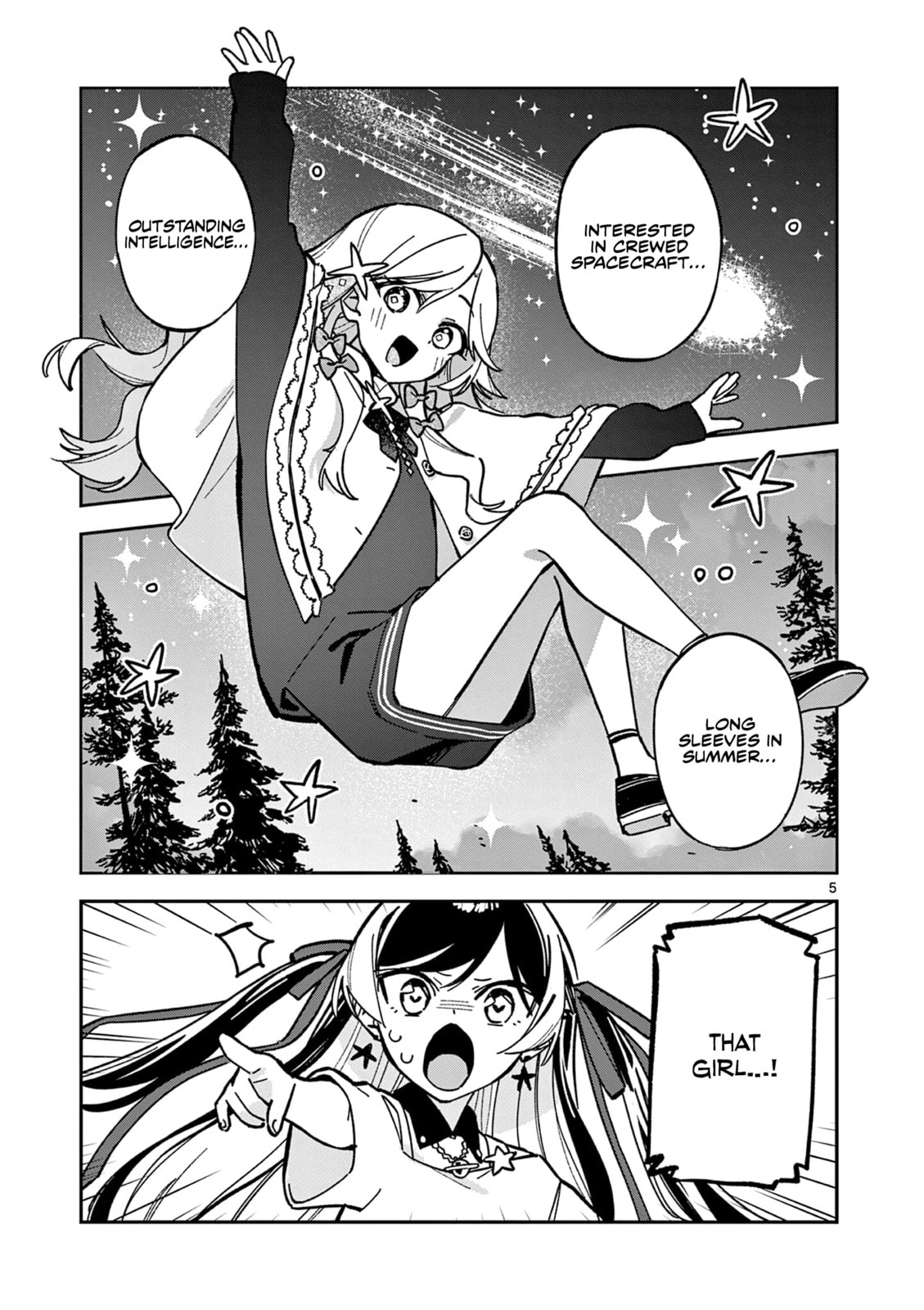 After School, We Wander in Space. Chapter 44 page 5 - 