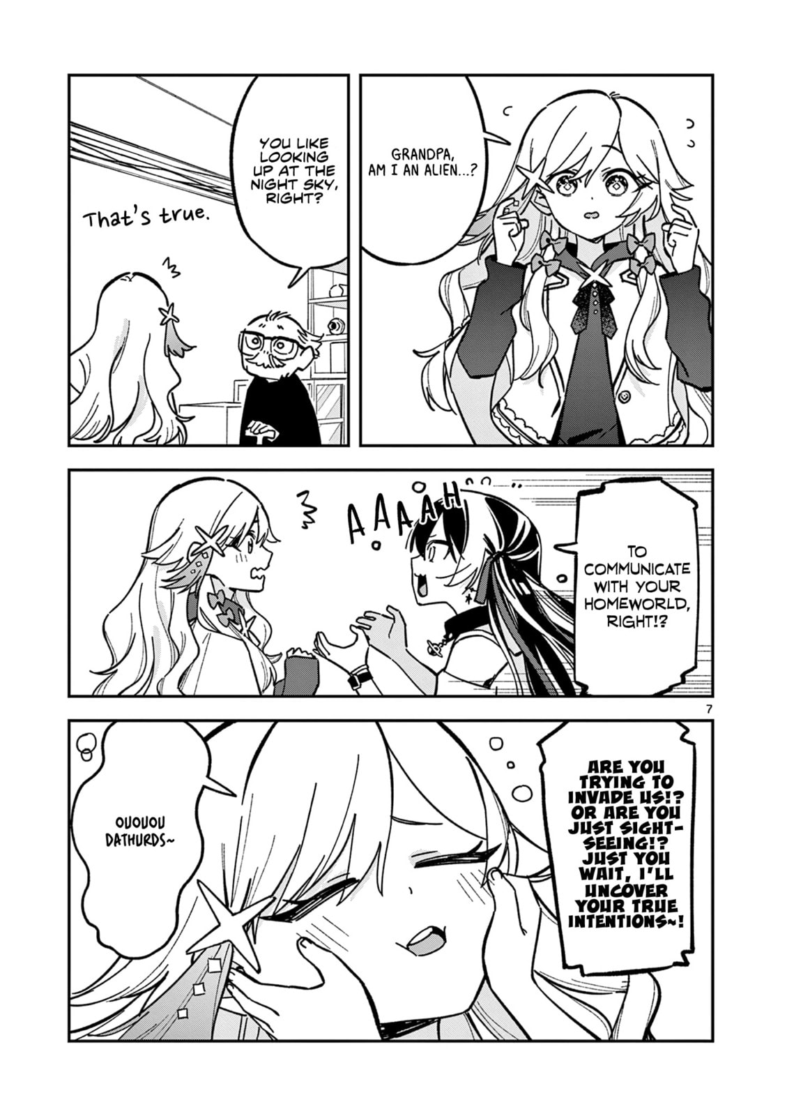 After School, We Wander in Space. Chapter 44 page 7 - 