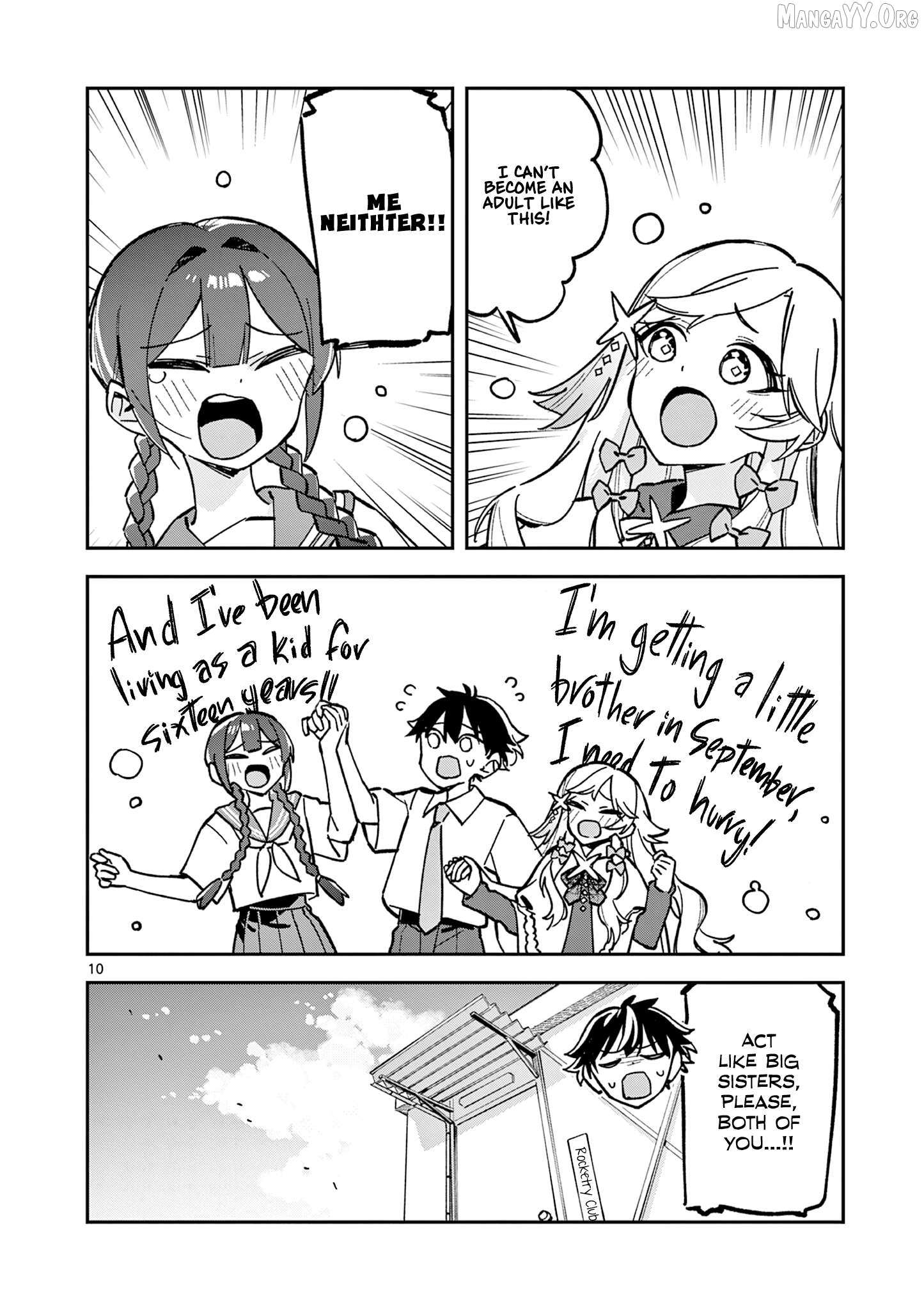 After School, We Wander in Space. Chapter 45 page 10 - 