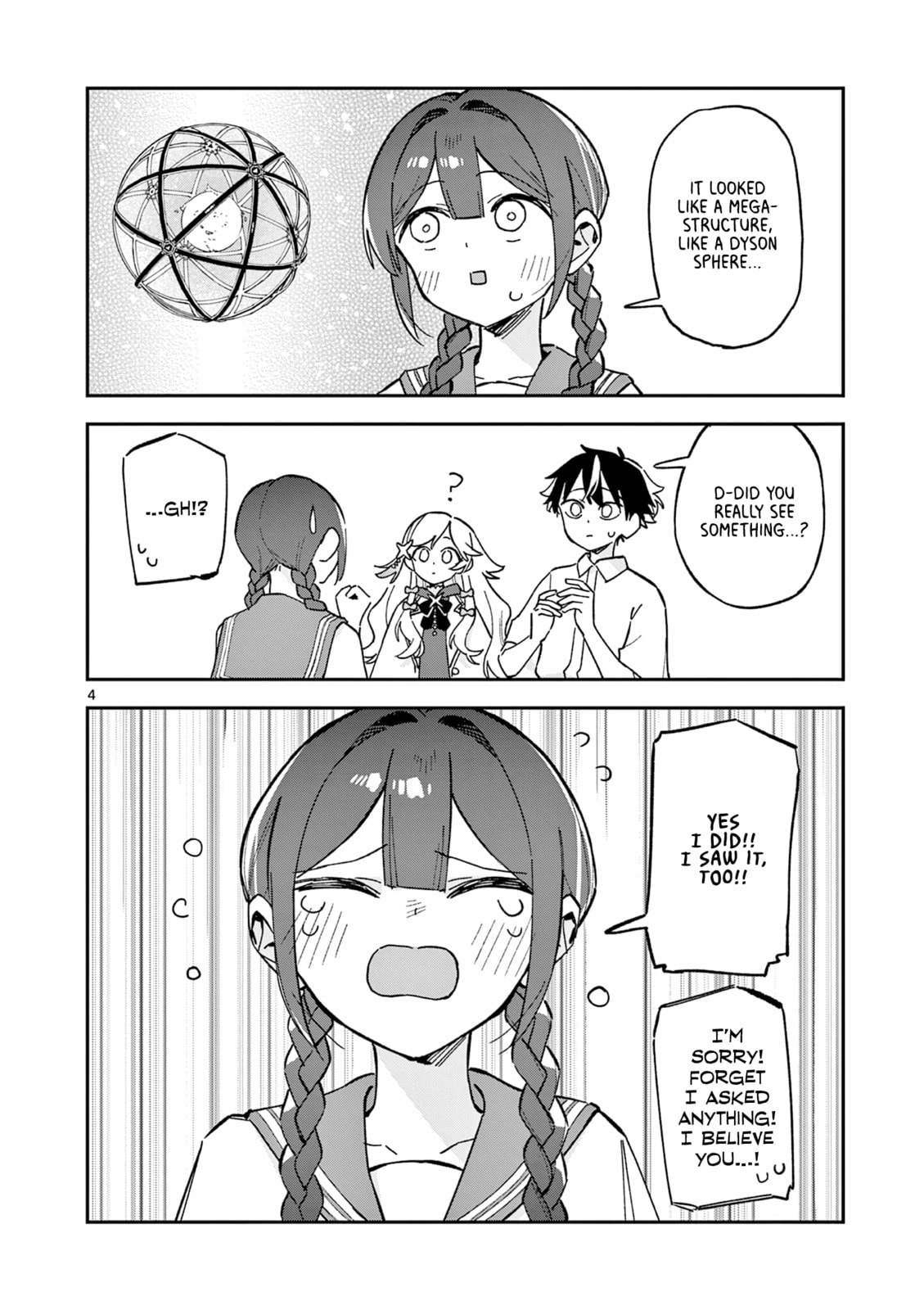 After School, We Wander in Space. Chapter 50 page 4 - 