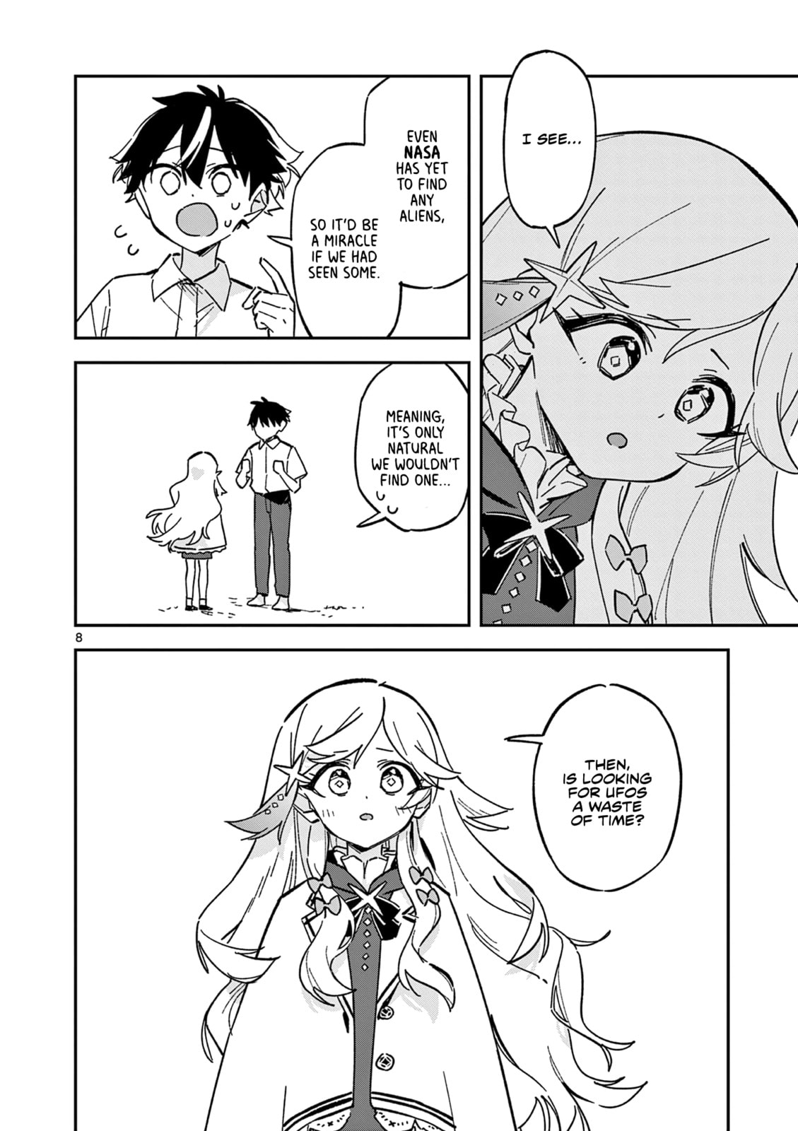 After School, We Wander in Space. Chapter 51 page 8 - 