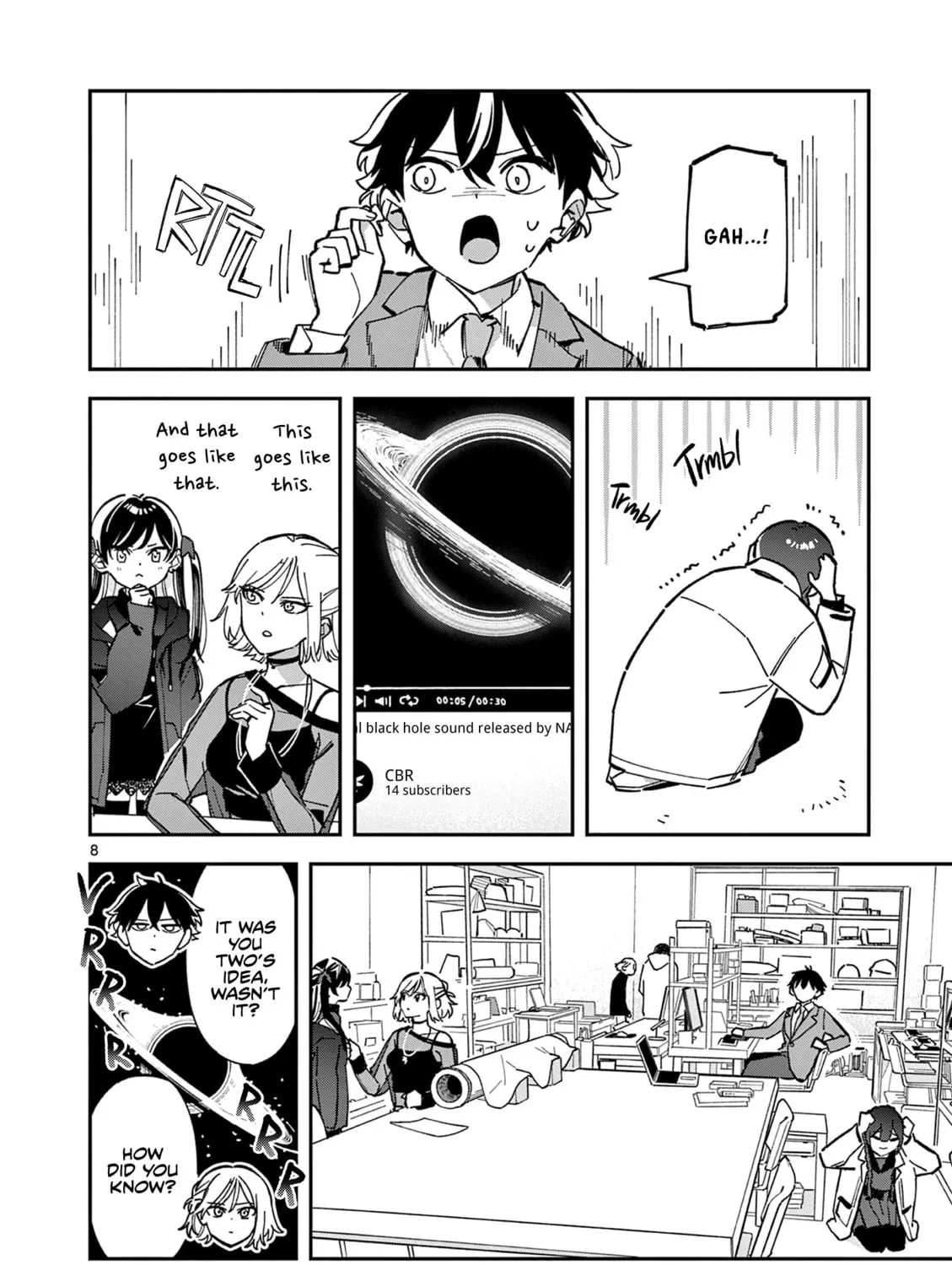 After School, We Wander in Space. Chapter 7 page 15 - 