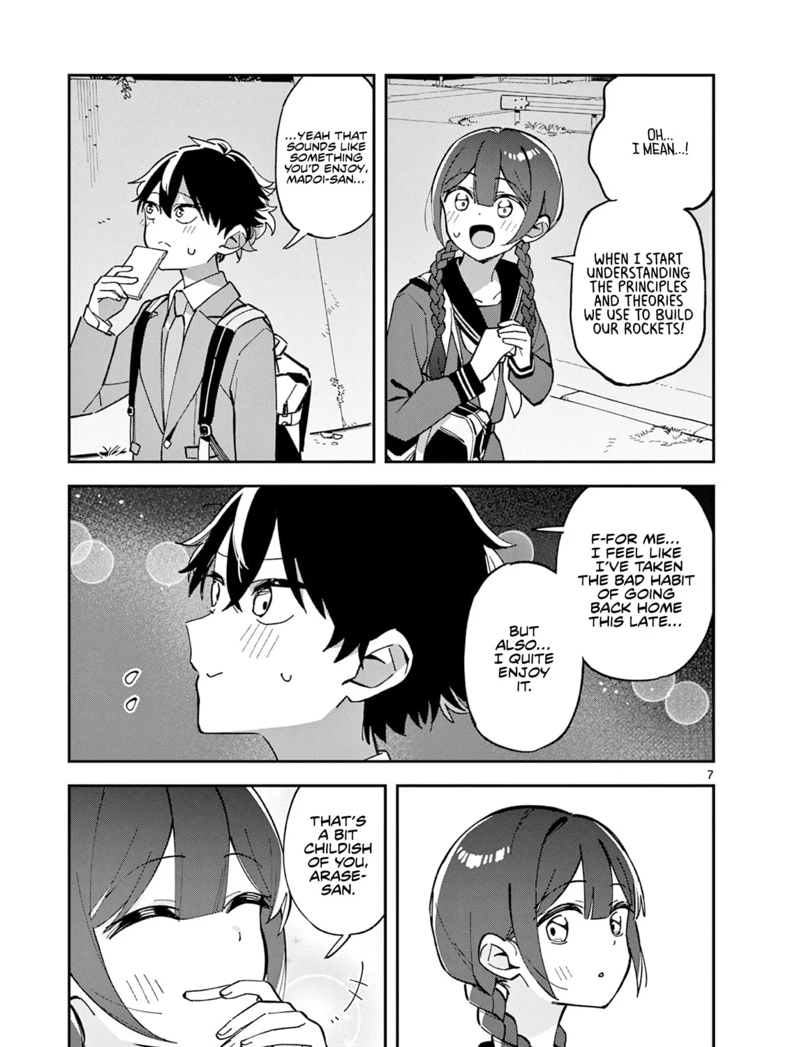 After School, We Wander in Space. Chapter 9 page 13 - 