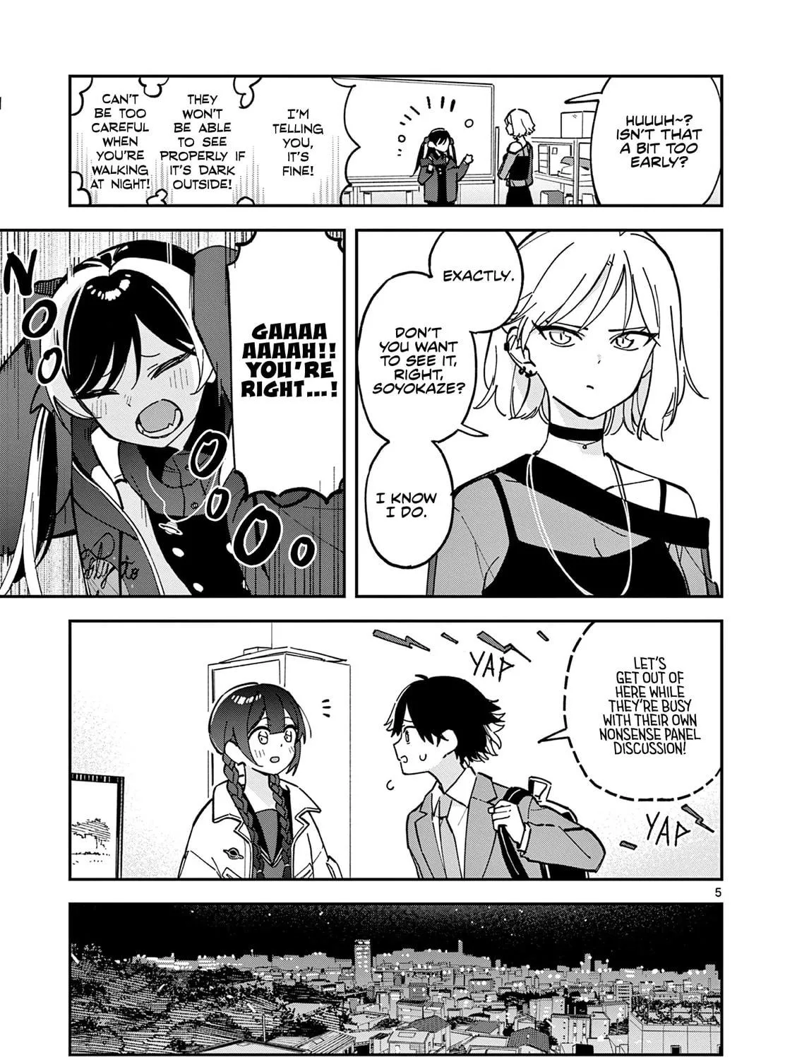 After School, We Wander in Space. Chapter 9 page 9 - 