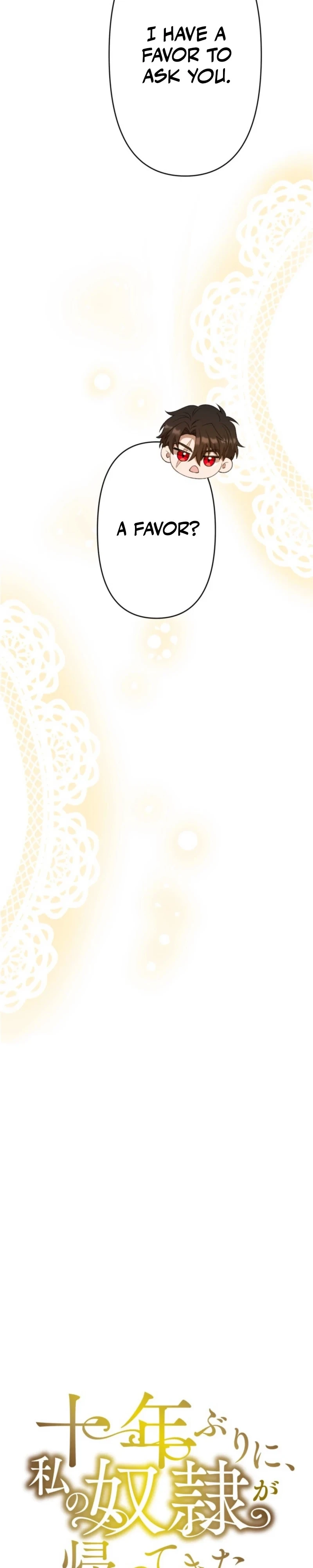 After Ten Years, My Slave Returned to Me Chapter 18 page 12 - 