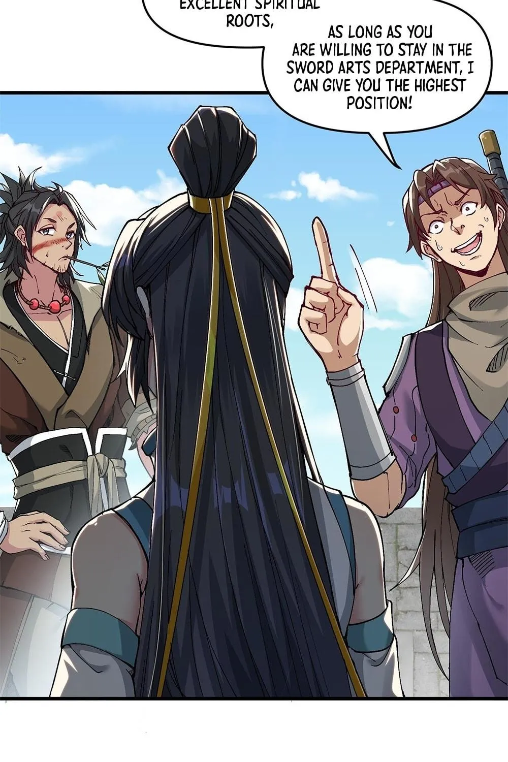 After Ten Years of Chopping Wood, Immortals Begged To Become My Disciples (Colored) Chapter 1 page 107 - 