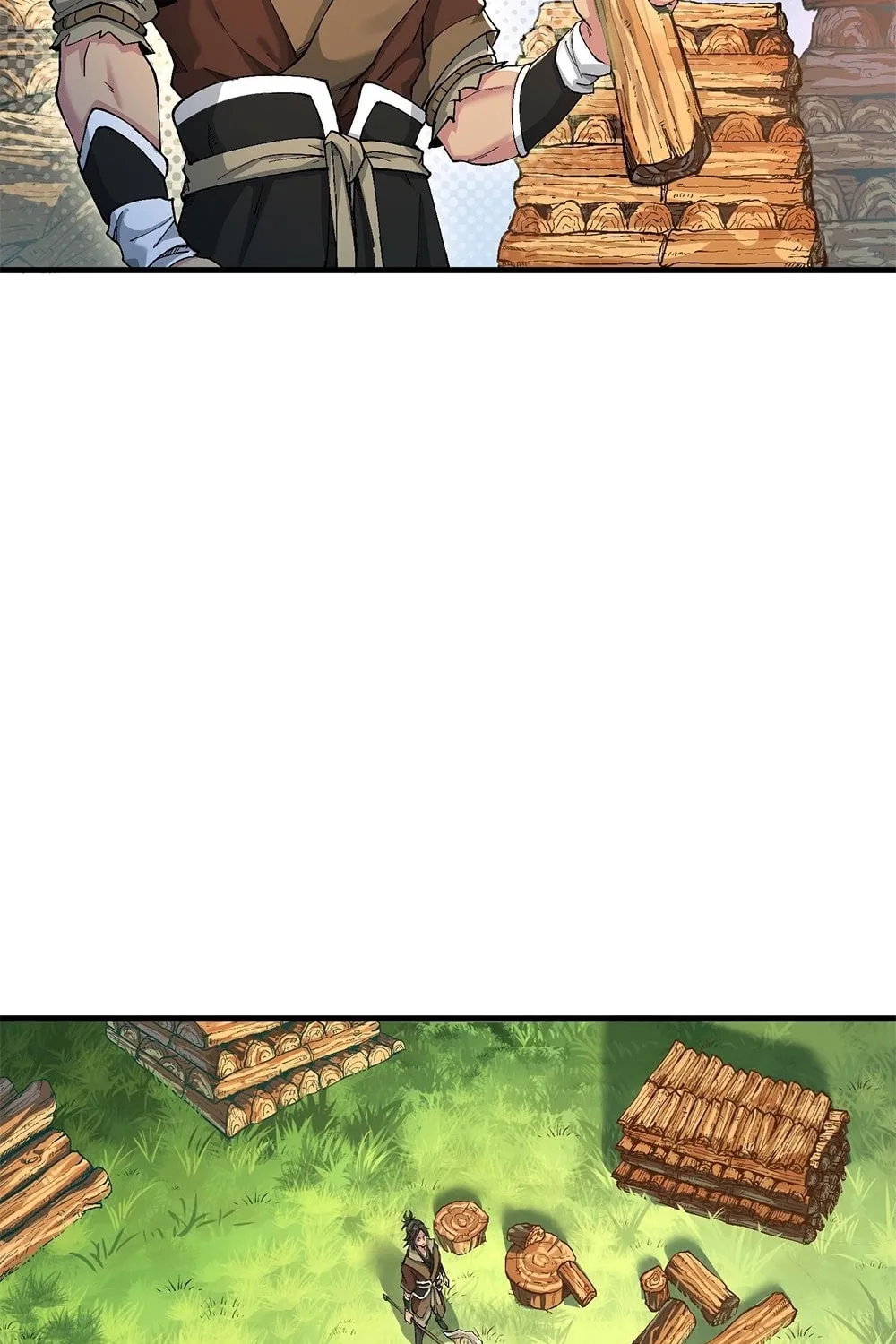 After Ten Years of Chopping Wood, Immortals Begged To Become My Disciples (Colored) Chapter 1 page 31 - 