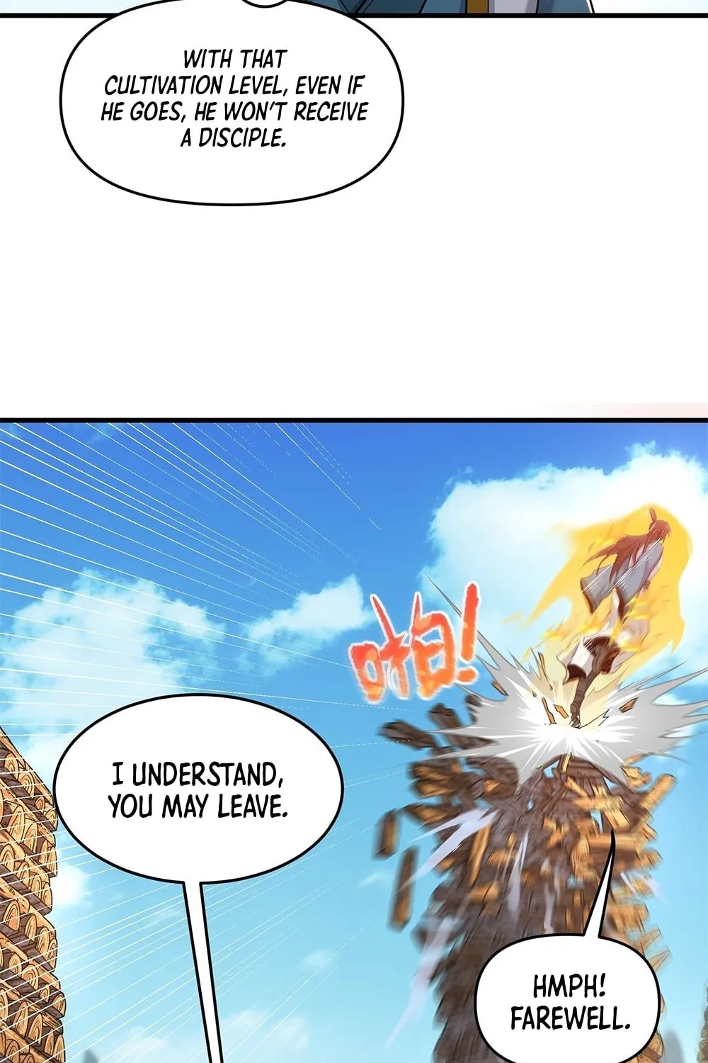 After Ten Years of Chopping Wood, Immortals Begged To Become My Disciples (Colored) Chapter 1 page 37 - 