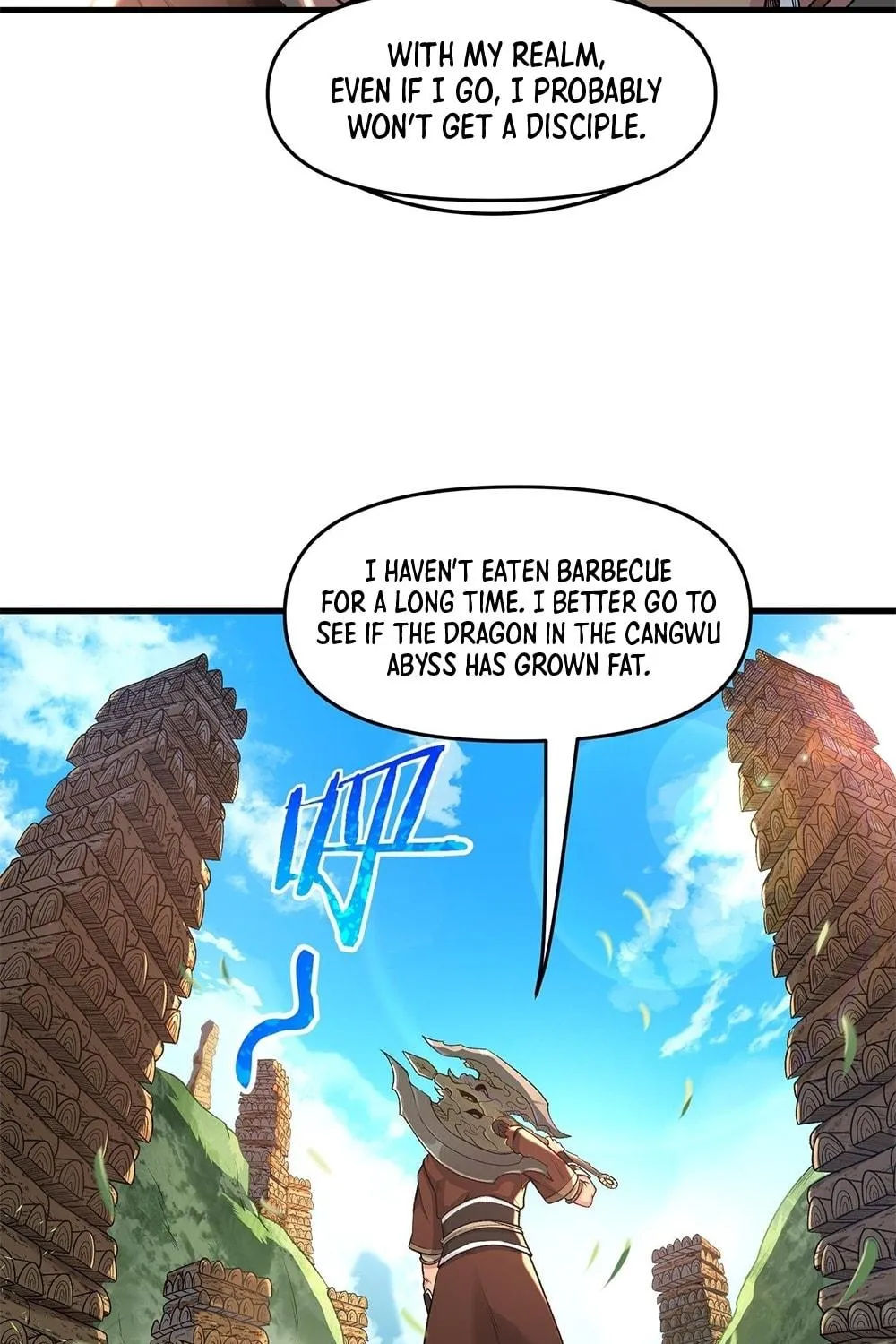 After Ten Years of Chopping Wood, Immortals Begged To Become My Disciples (Colored) Chapter 1 page 41 - 