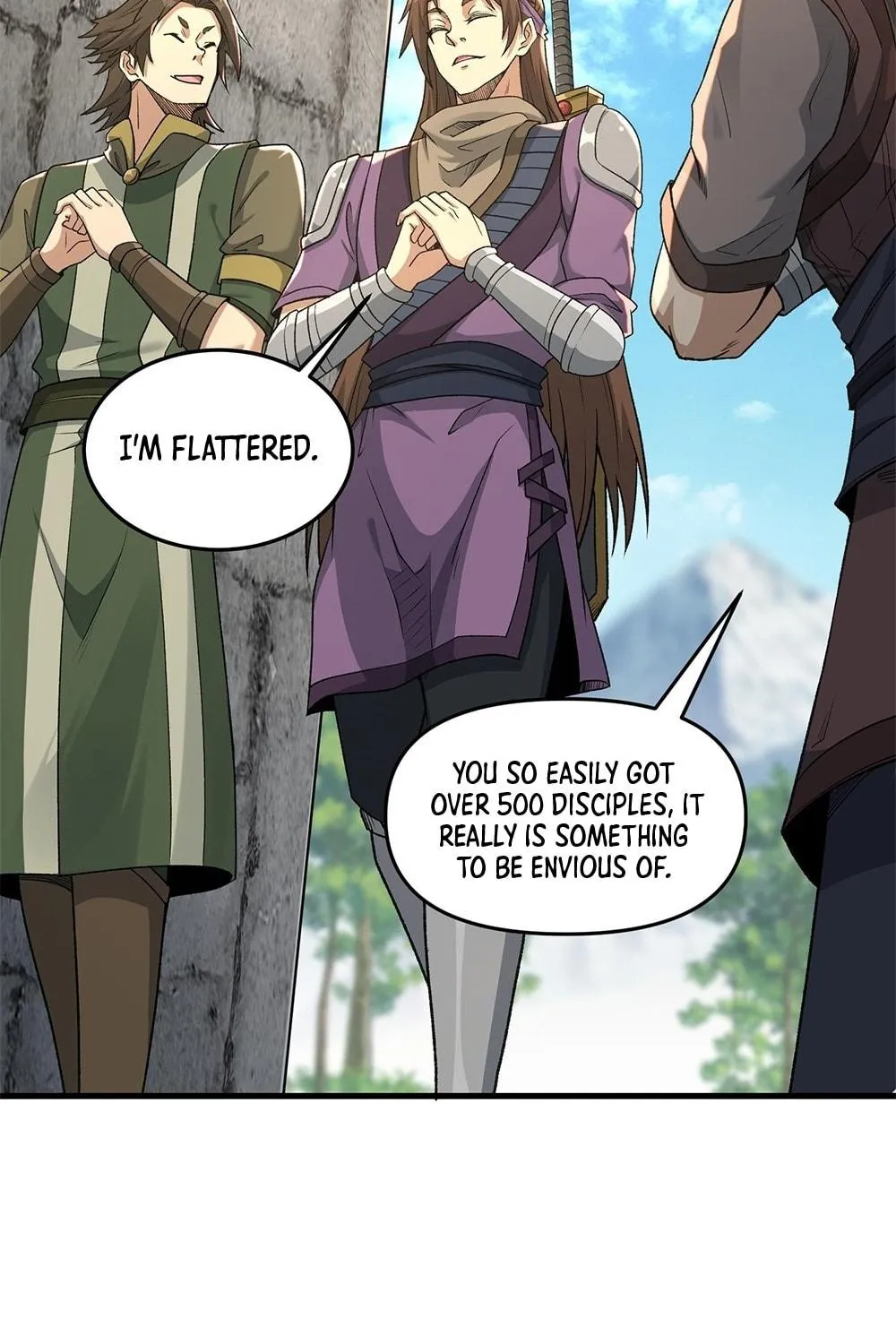 After Ten Years of Chopping Wood, Immortals Begged To Become My Disciples (Colored) Chapter 1 page 47 - 