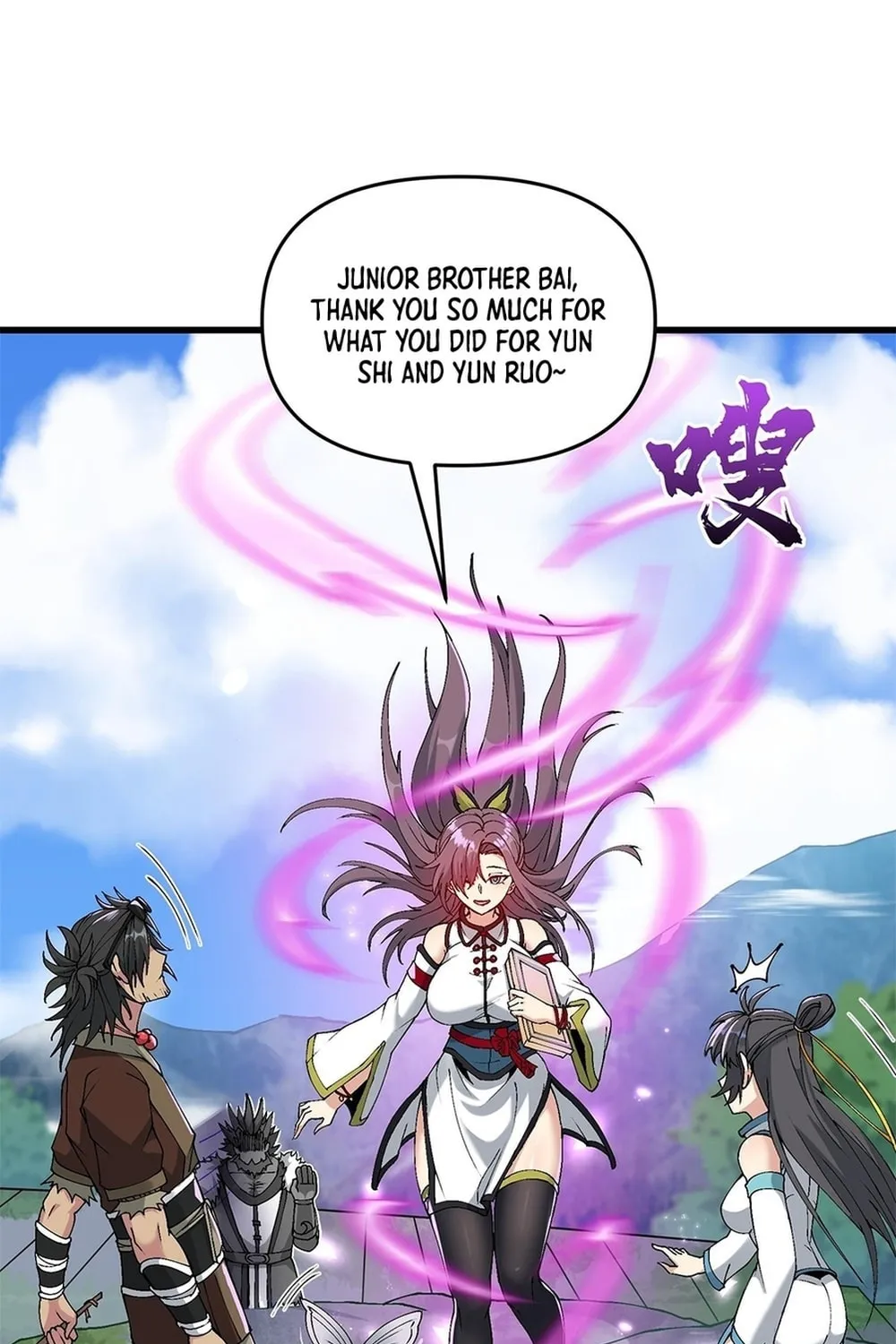 After Ten Years of Chopping Wood, Immortals Begged To Become My Disciples (Colored) Chapter 10 page 63 - 