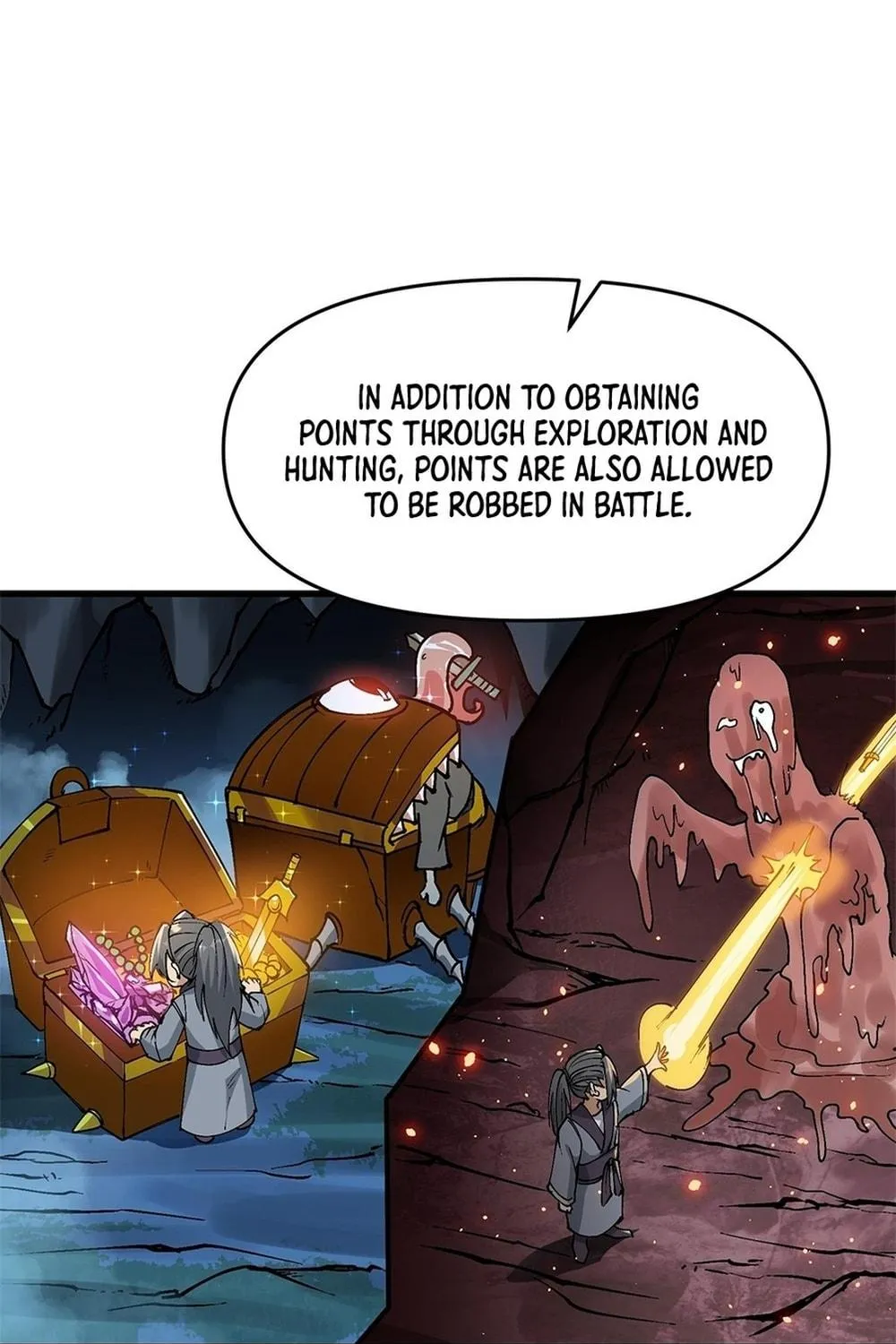 After Ten Years of Chopping Wood, Immortals Begged To Become My Disciples (Colored) Chapter 10 page 83 - 