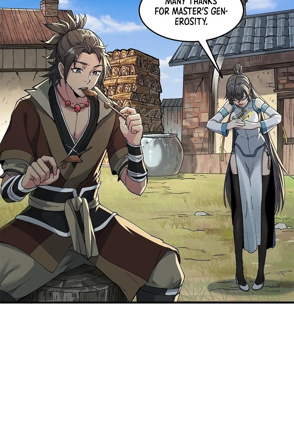 After Ten Years of Chopping Wood, Immortals Begged To Become My Disciples (Colored) Chapter 2 page 99 - 