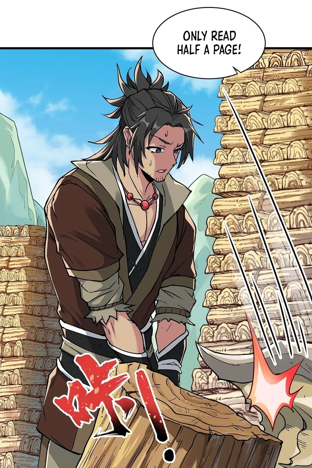 After Ten Years of Chopping Wood, Immortals Begged To Become My Disciples (Colored) Chapter 3 page 111 - 