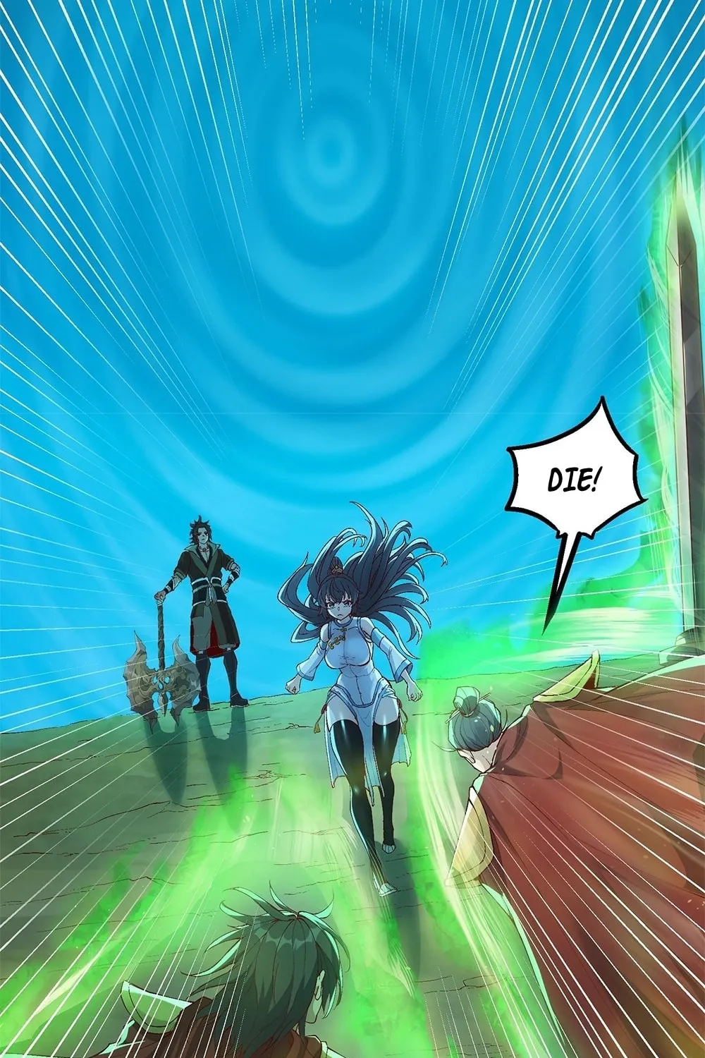 After Ten Years of Chopping Wood, Immortals Begged To Become My Disciples (Colored) Chapter 4 page 105 - 