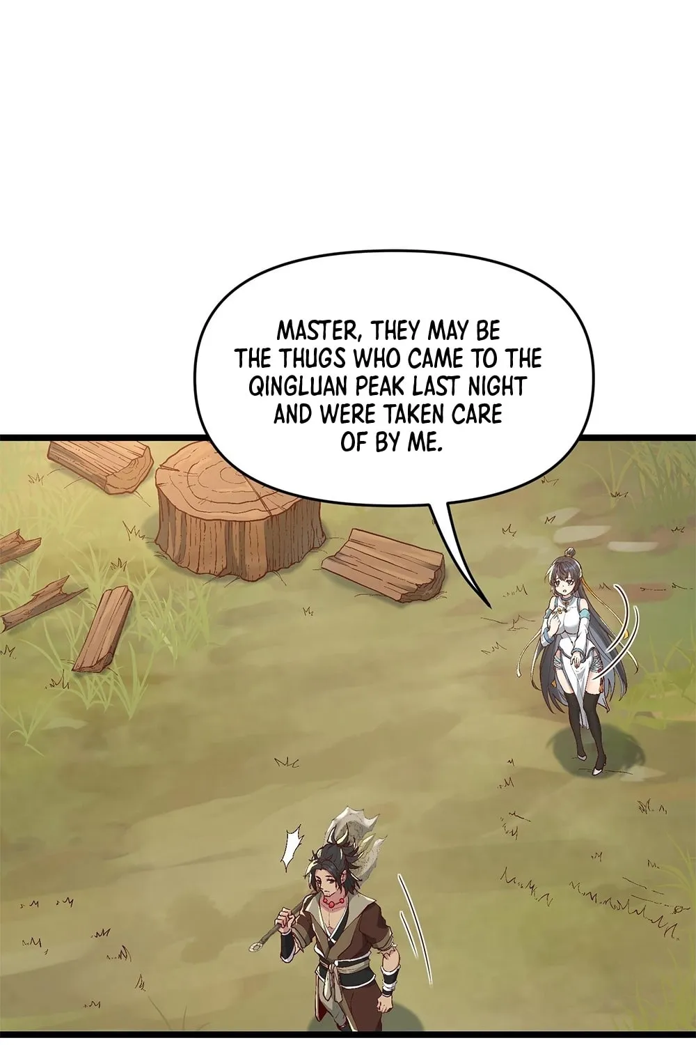 After Ten Years of Chopping Wood, Immortals Begged To Become My Disciples (Colored) Chapter 4 page 33 - 