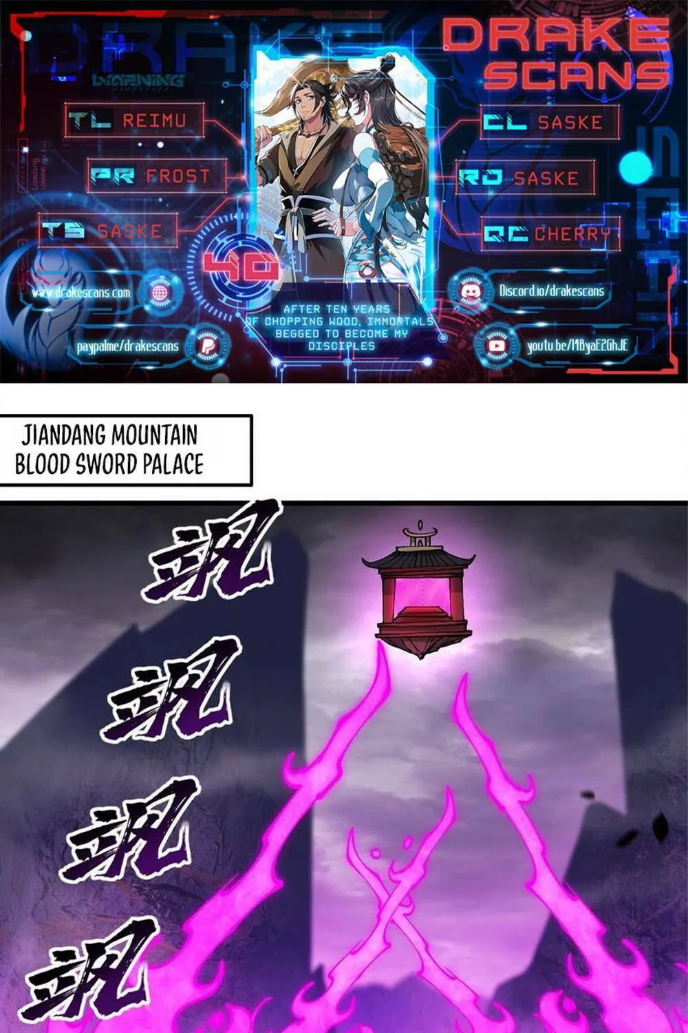 After Ten Years of Chopping Wood, Immortals Begged To Become My Disciples (Colored) Chapter 40 page 1 - 