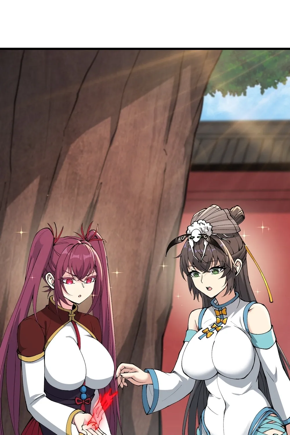 After Ten Years of Chopping Wood, Immortals Begged To Become My Disciples (Colored) Chapter 43 page 33 - 