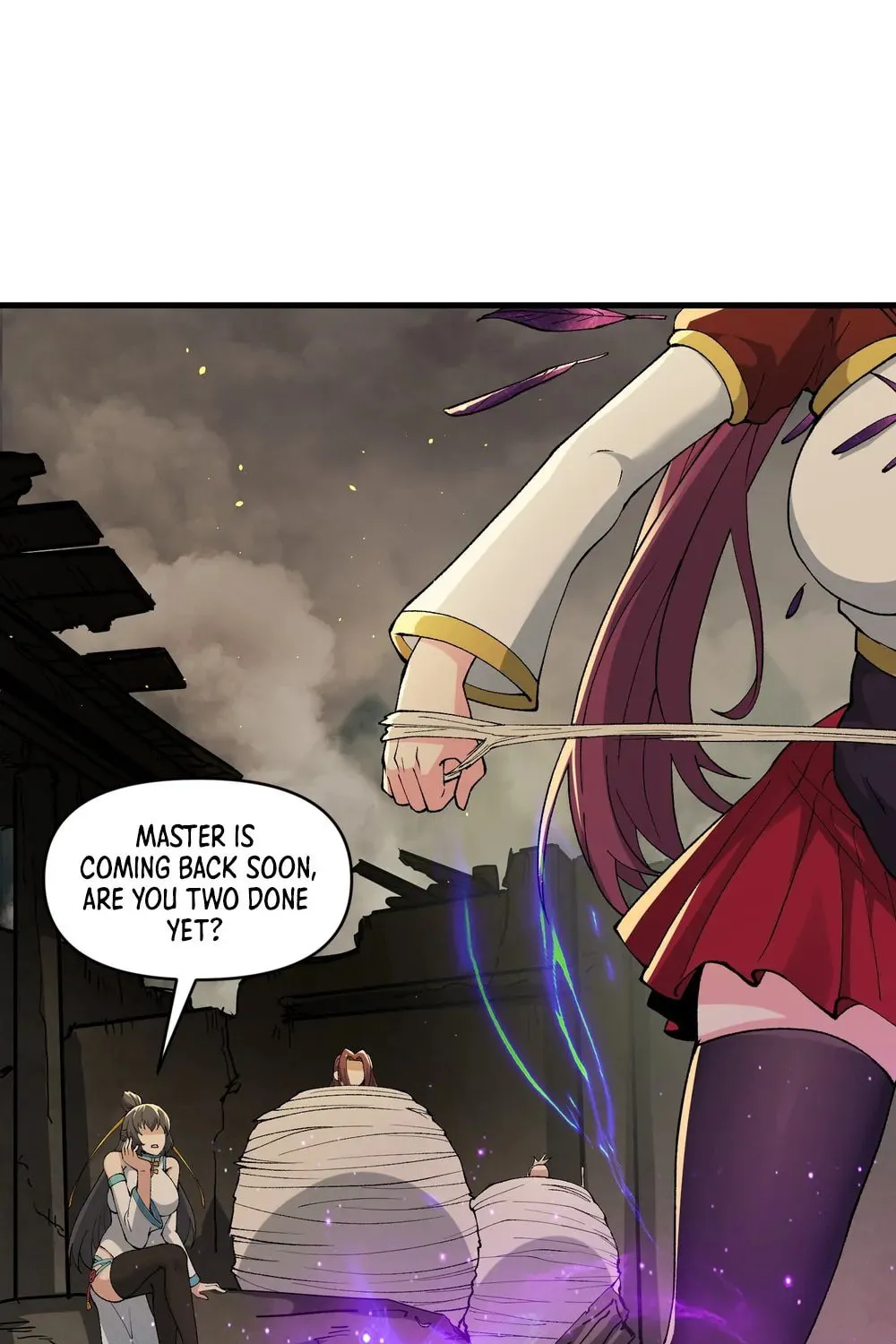 After Ten Years of Chopping Wood, Immortals Begged To Become My Disciples (Colored) Chapter 48 page 28 - 