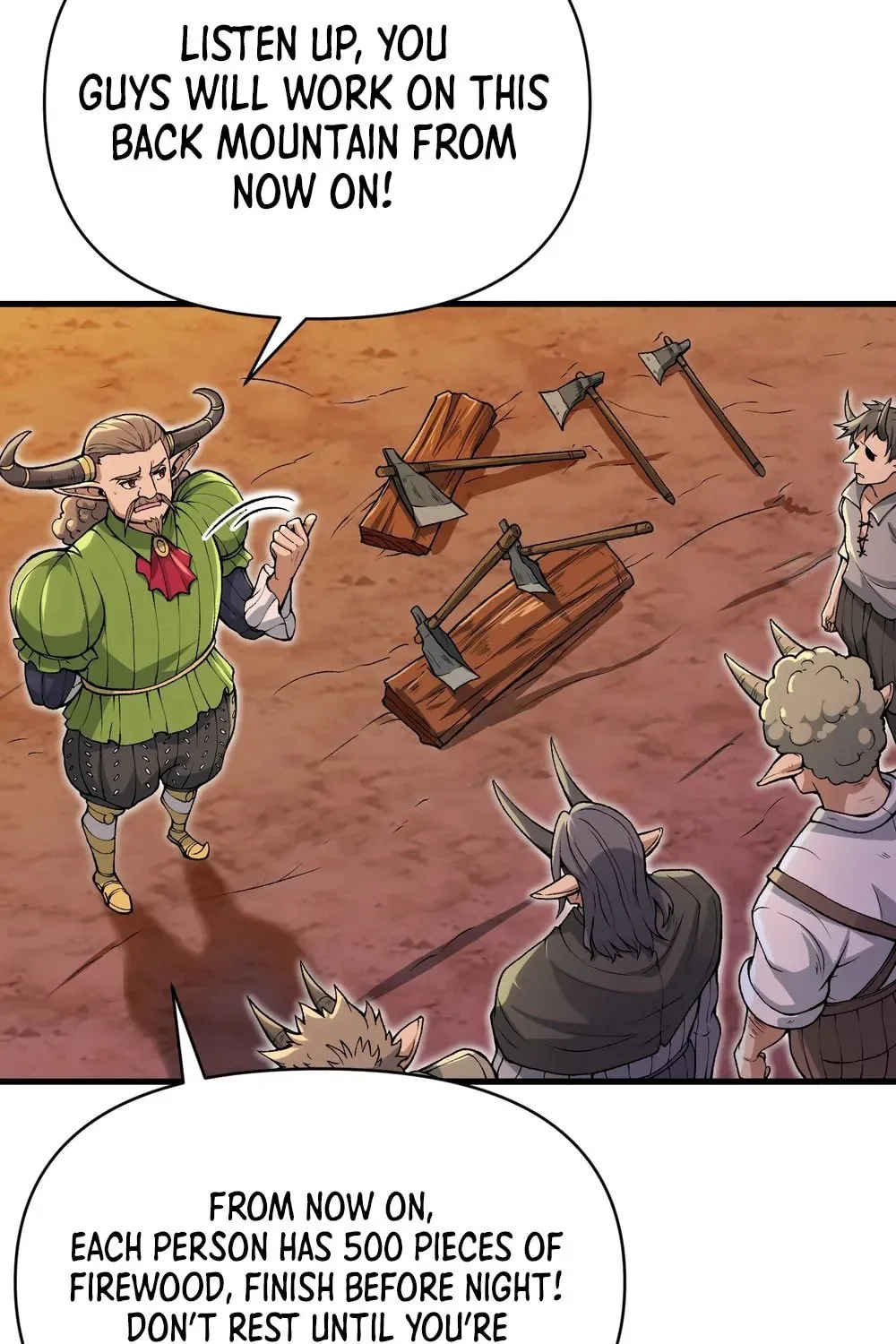 After Ten Years of Chopping Wood, Immortals Begged To Become My Disciples (Colored) Chapter 52 page 36 - 