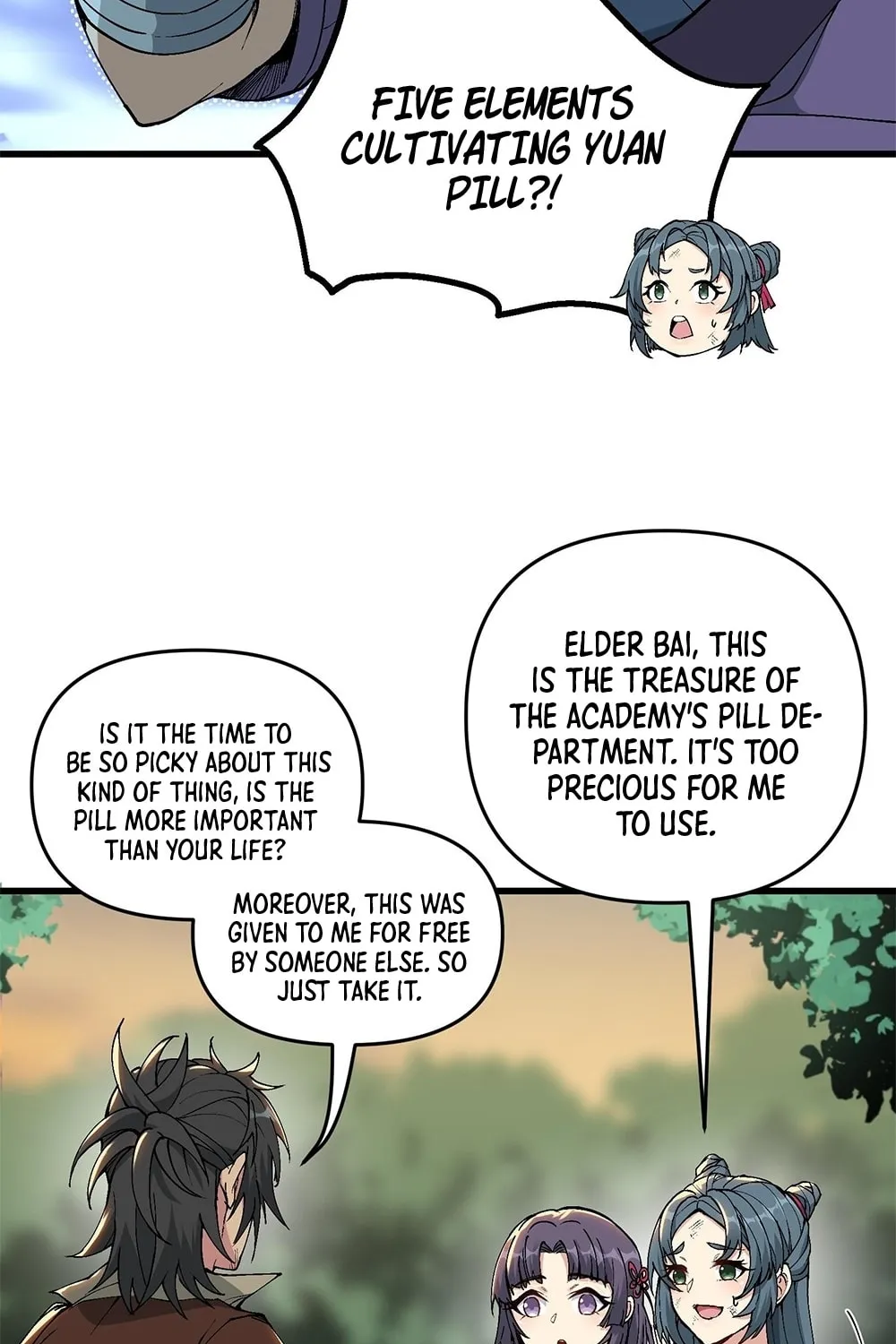 After Ten Years of Chopping Wood, Immortals Begged To Become My Disciples (Colored) Chapter 6 page 135 - 