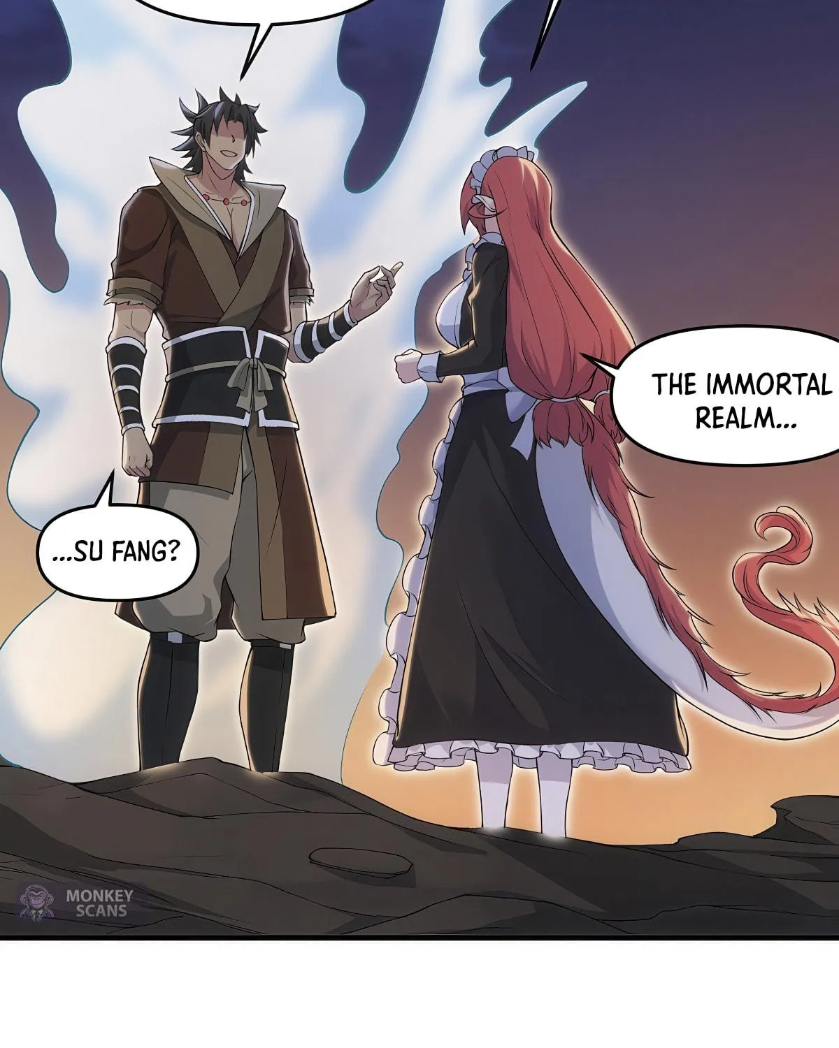 After Ten Years of Chopping Wood, Immortals Begged To Become My Disciples (Colored) Chapter 71 page 35 - 