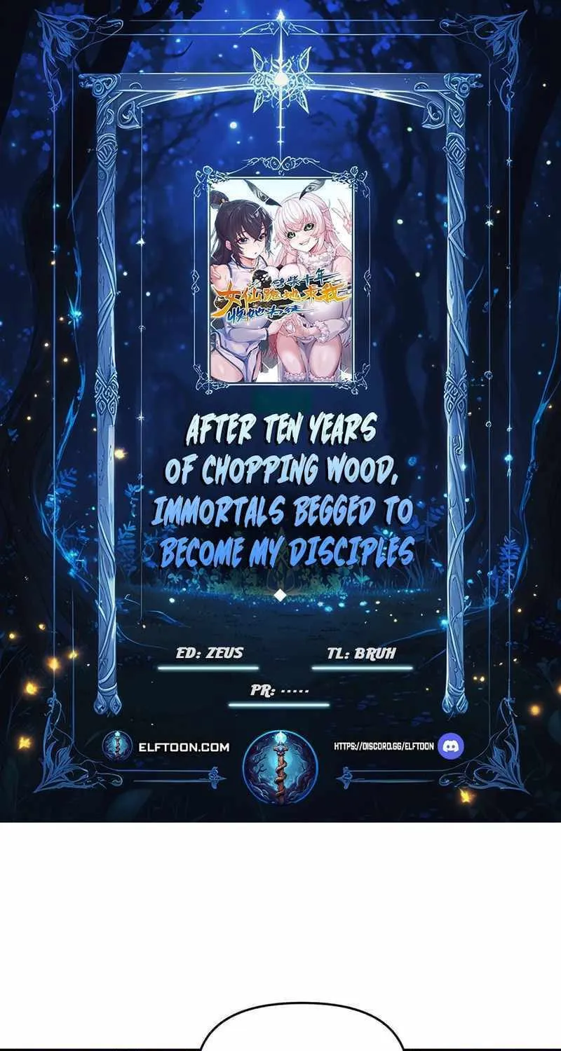 After Ten Years of Chopping Wood, Immortals Begged To Become My Disciples (Colored) Chapter 73 page 1 - 