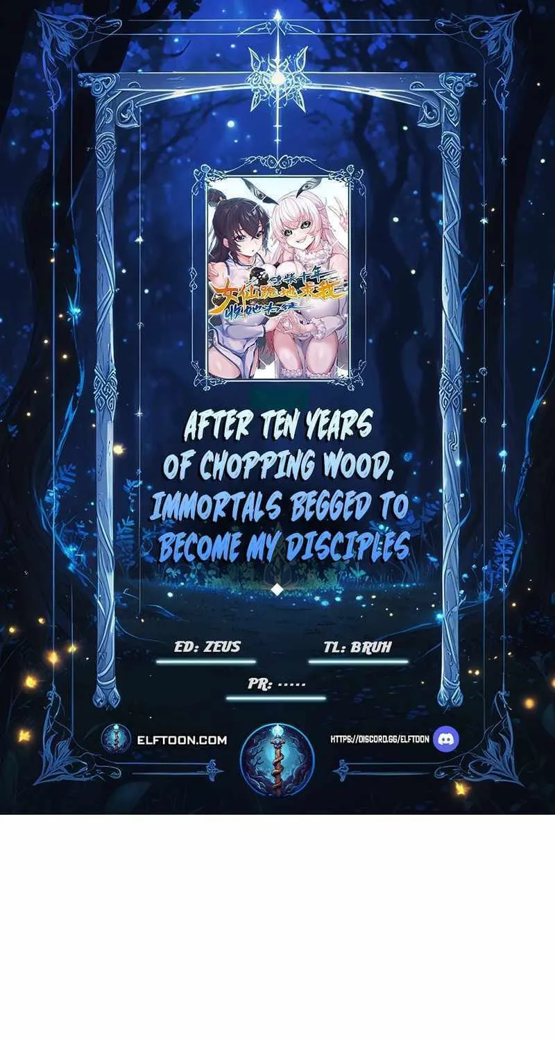 After Ten Years of Chopping Wood, Immortals Begged To Become My Disciples (Colored) Chapter 74 page 1 - 