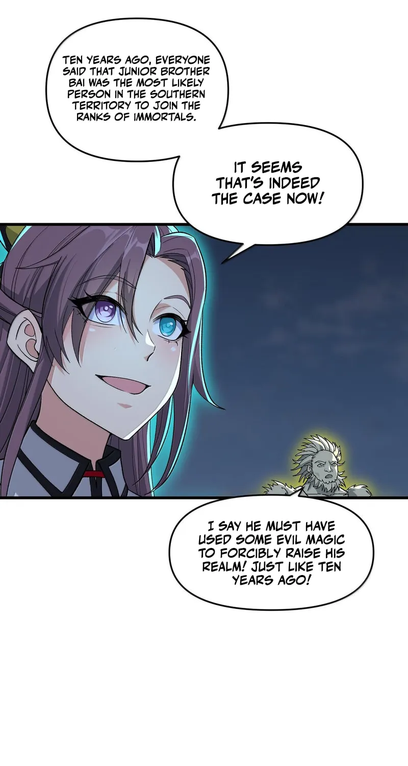 After Ten Years of Chopping Wood, Immortals Begged To Become My Disciples (Colored) Chapter 80 page 35 - 