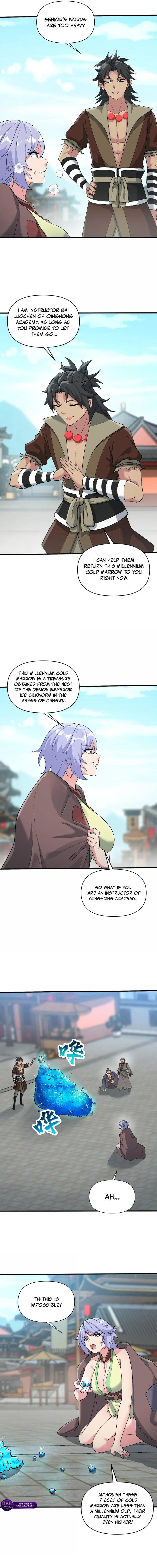 After Ten Years of Chopping Wood, Immortals Begged To Become My Disciples (Colored) Chapter 84 page 11 - 
