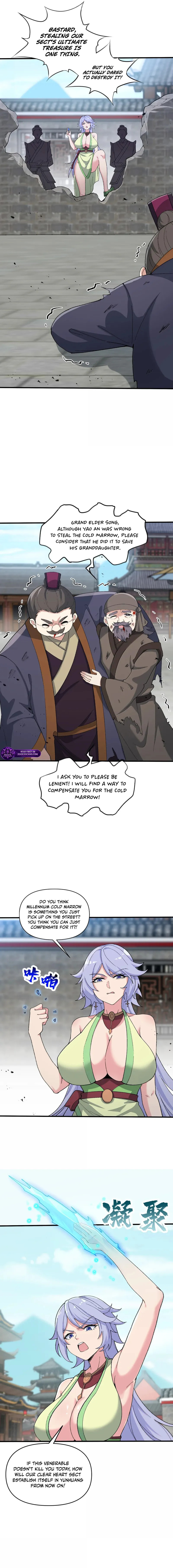 After Ten Years of Chopping Wood, Immortals Begged To Become My Disciples (Colored) Chapter 84 page 7 - 
