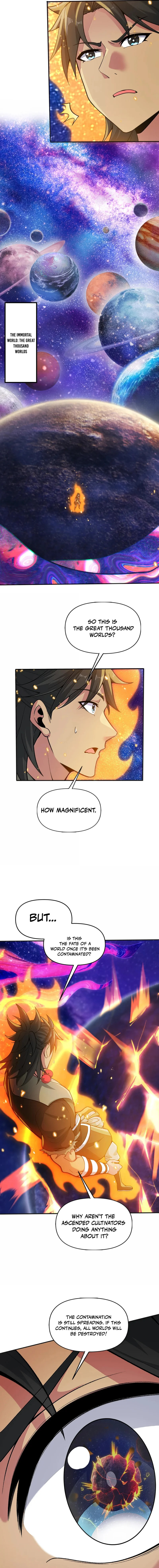 After Ten Years of Chopping Wood, Immortals Begged To Become My Disciples (Colored) Chapter 92 page 9 - 
