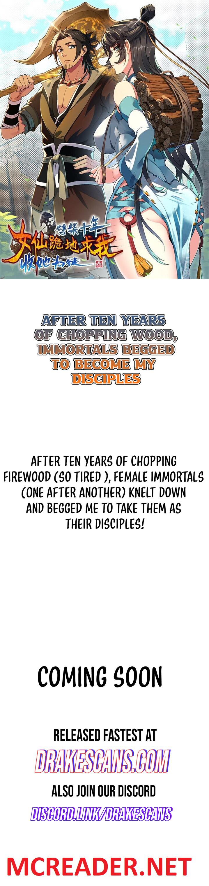 After Ten Years of Chopping Wood, Immortals Begged To Become My Disciples Chapter 0 page 1 - 