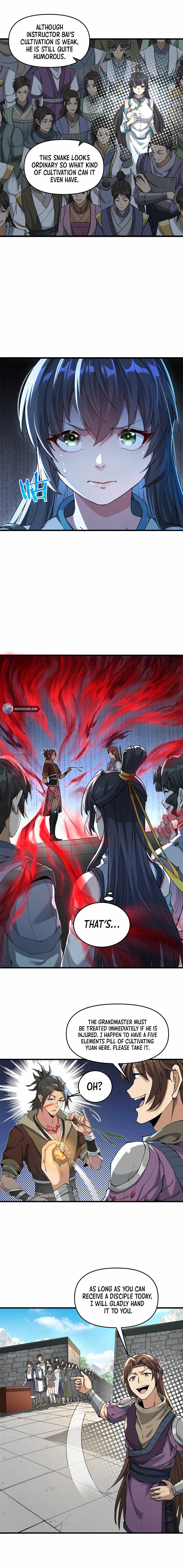 After Ten Years of Chopping Wood, Immortals Begged To Become My Disciples Chapter 1 page 8 - 
