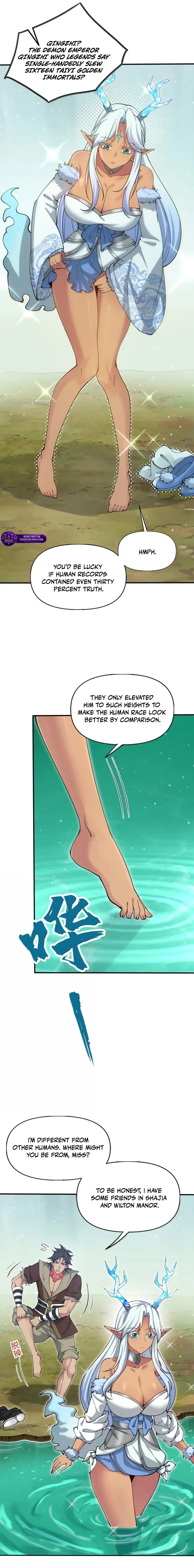 After Ten Years of Chopping Wood, Immortals Begged To Become My Disciples Chapter 105 page 13 - 