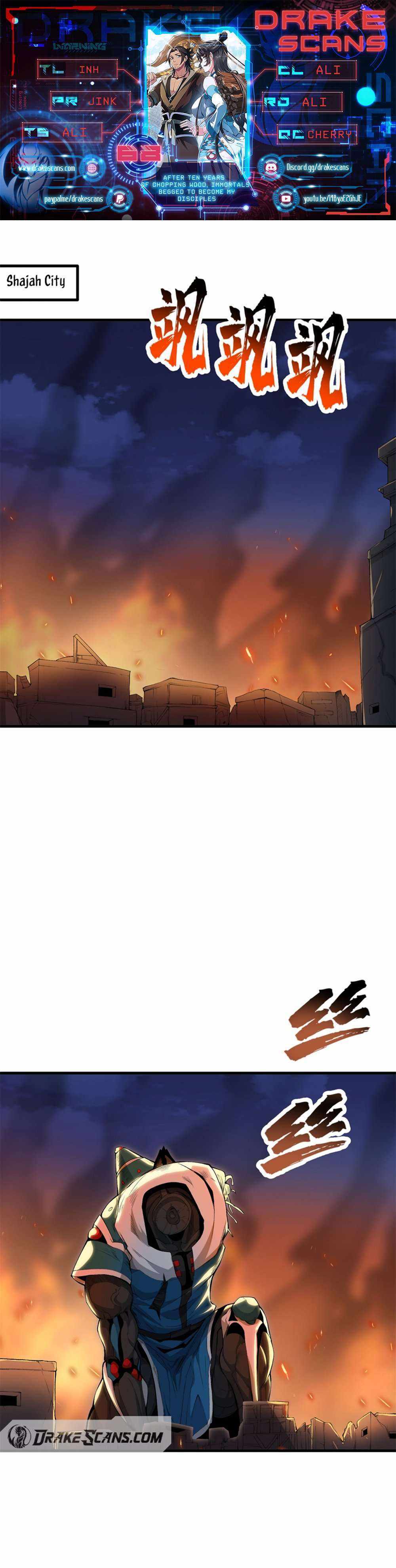 After Ten Years of Chopping Wood, Immortals Begged To Become My Disciples Chapter 68 page 1 - 