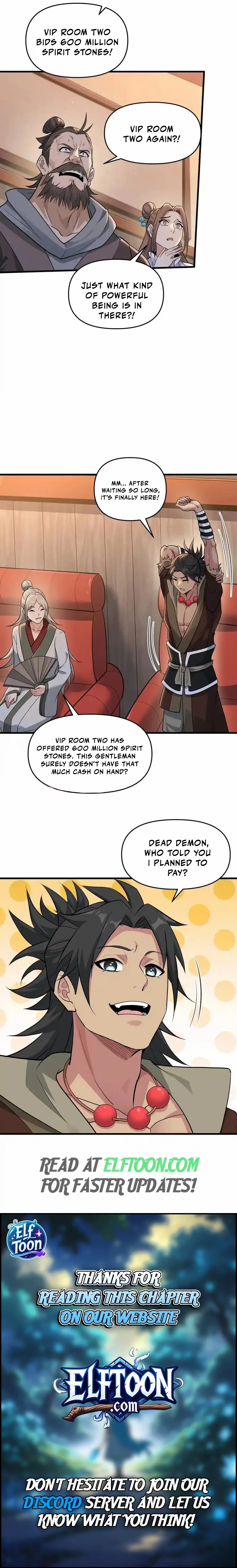 After Ten Years of Chopping Wood, Immortals Begged To Become My Disciples Chapter 74 page 9 - 