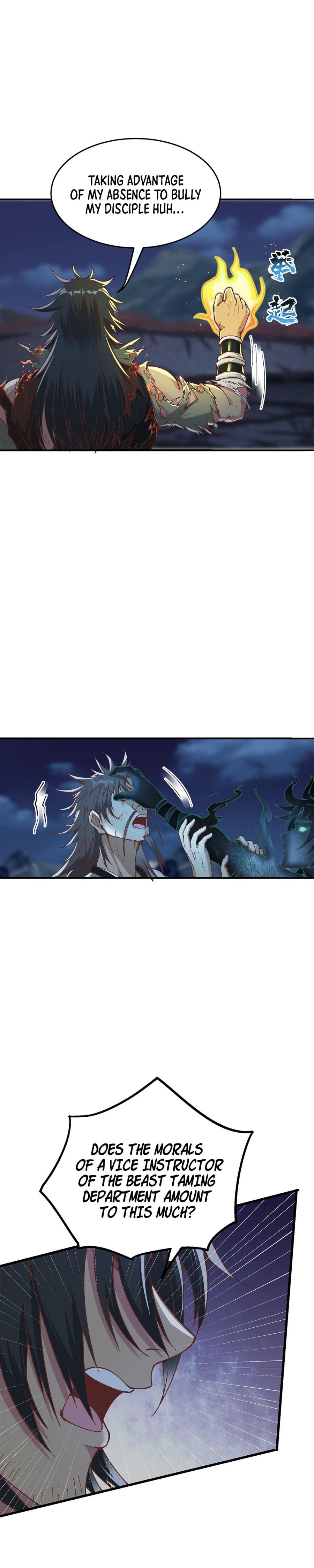 After Ten Years of Chopping Wood, Immortals Begged To Become My Disciples Chapter 8 page 11 - 