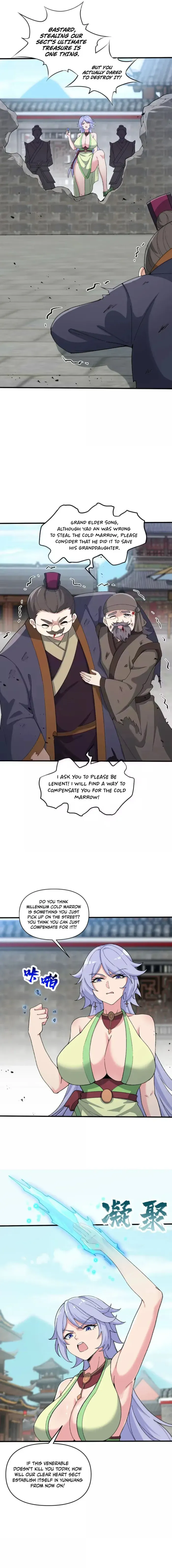 After Ten Years of Chopping Wood, Immortals Begged To Become My Disciples Chapter 84 page 8 - 